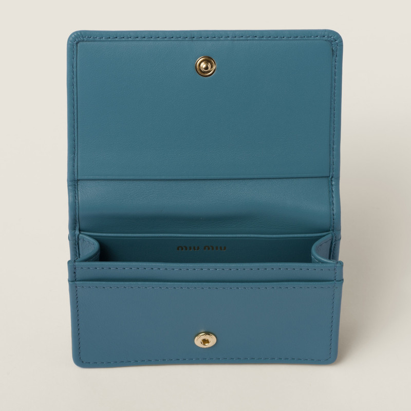 Miu Miu Leather card holder outlook