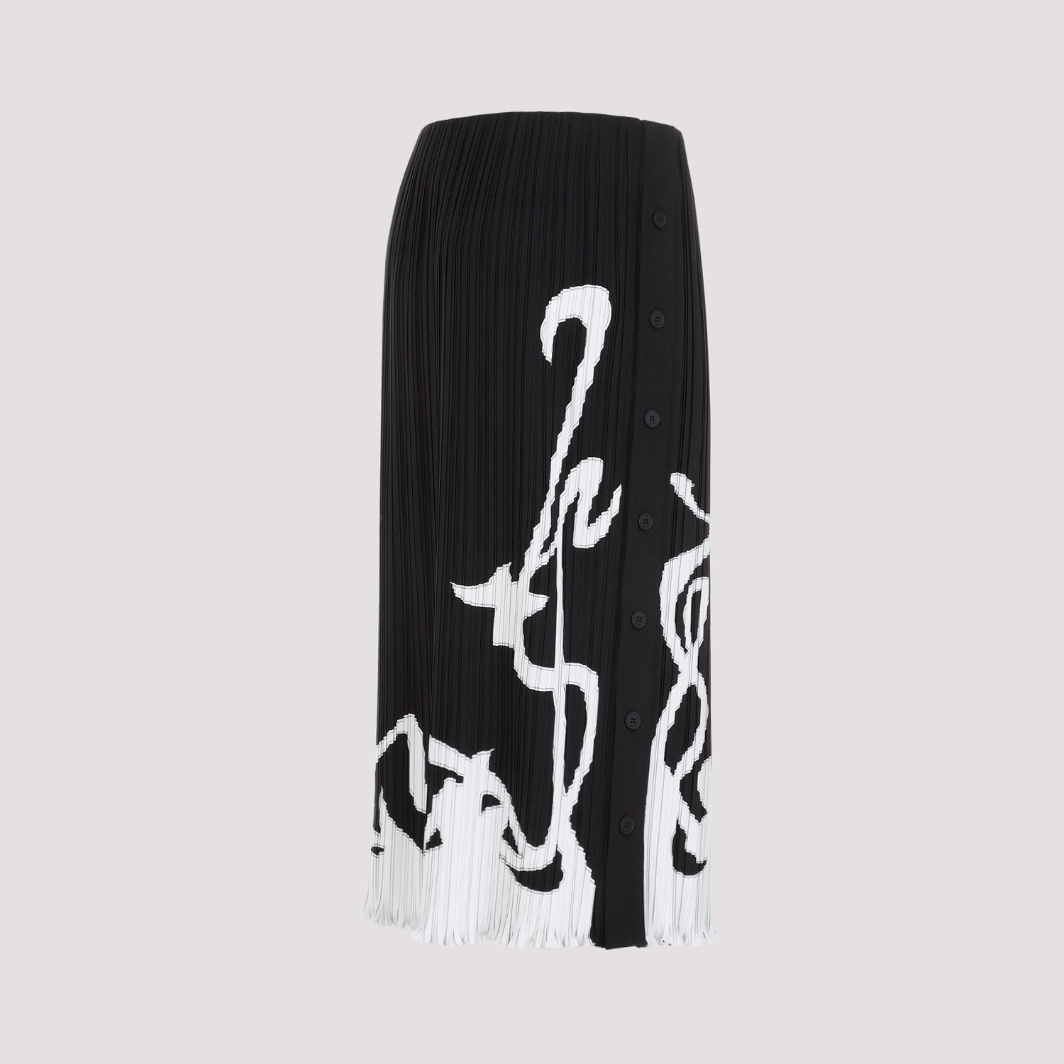 Lanvin Pleated Long Skirt Women - 3