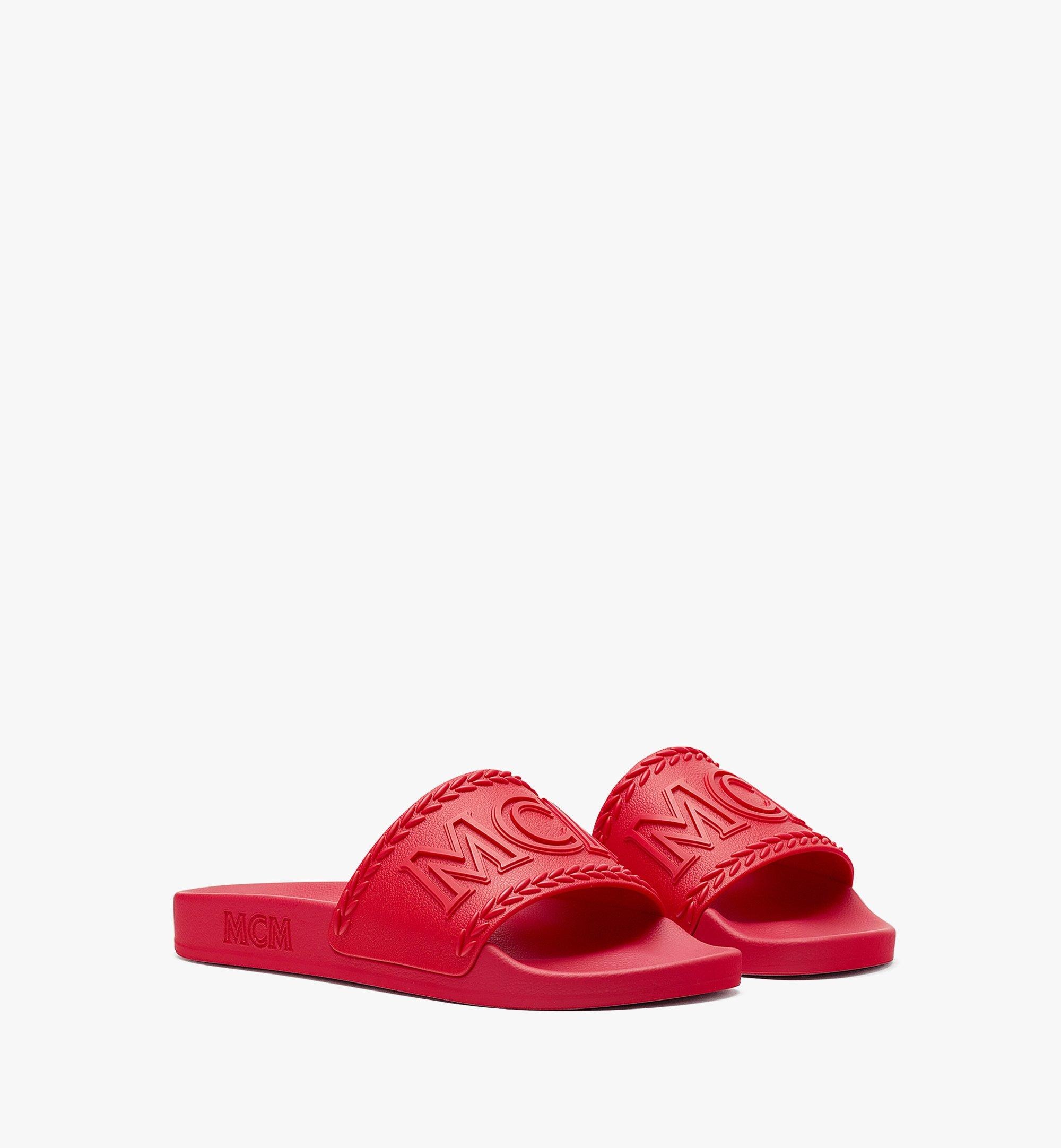 Women’s Big Logo Rubber Slides - 1