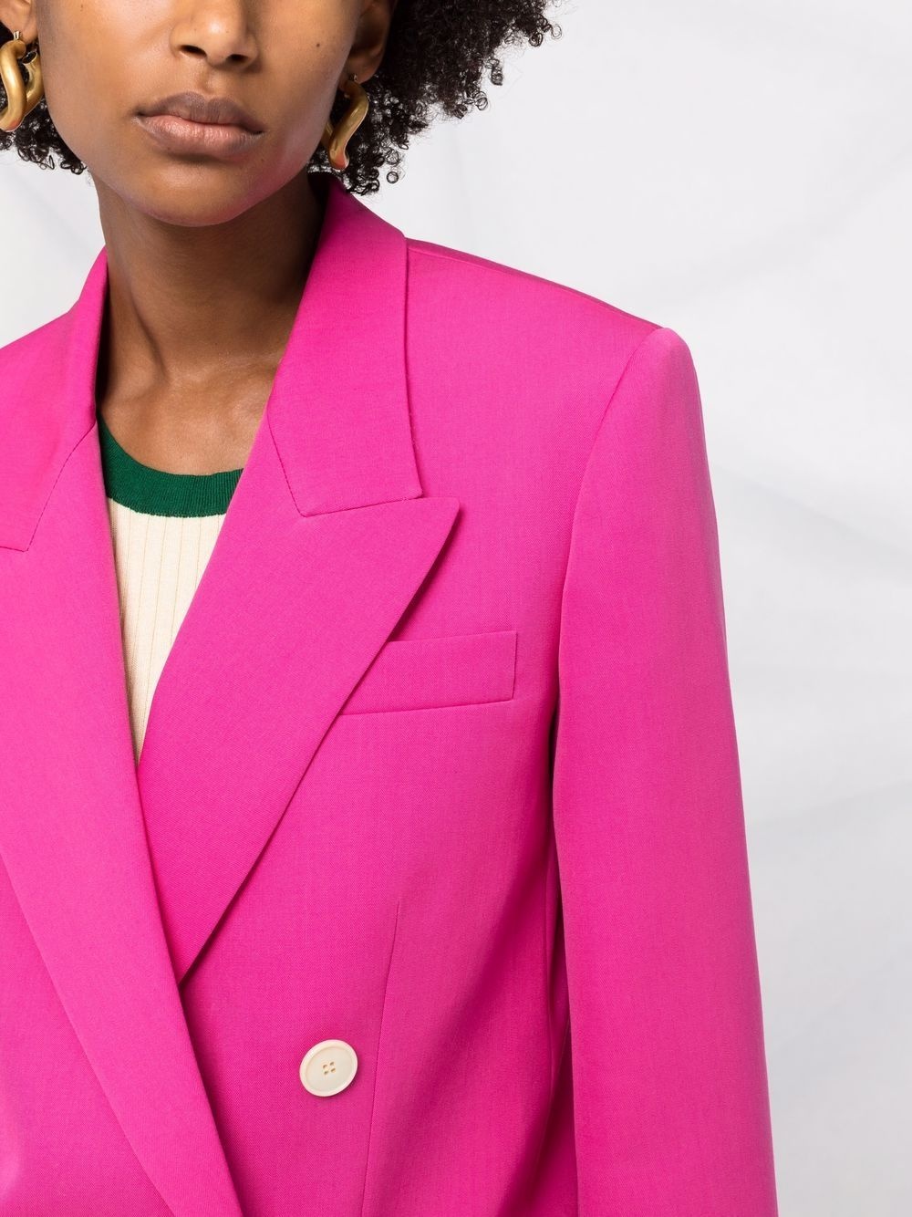 double breasted blazer - 3