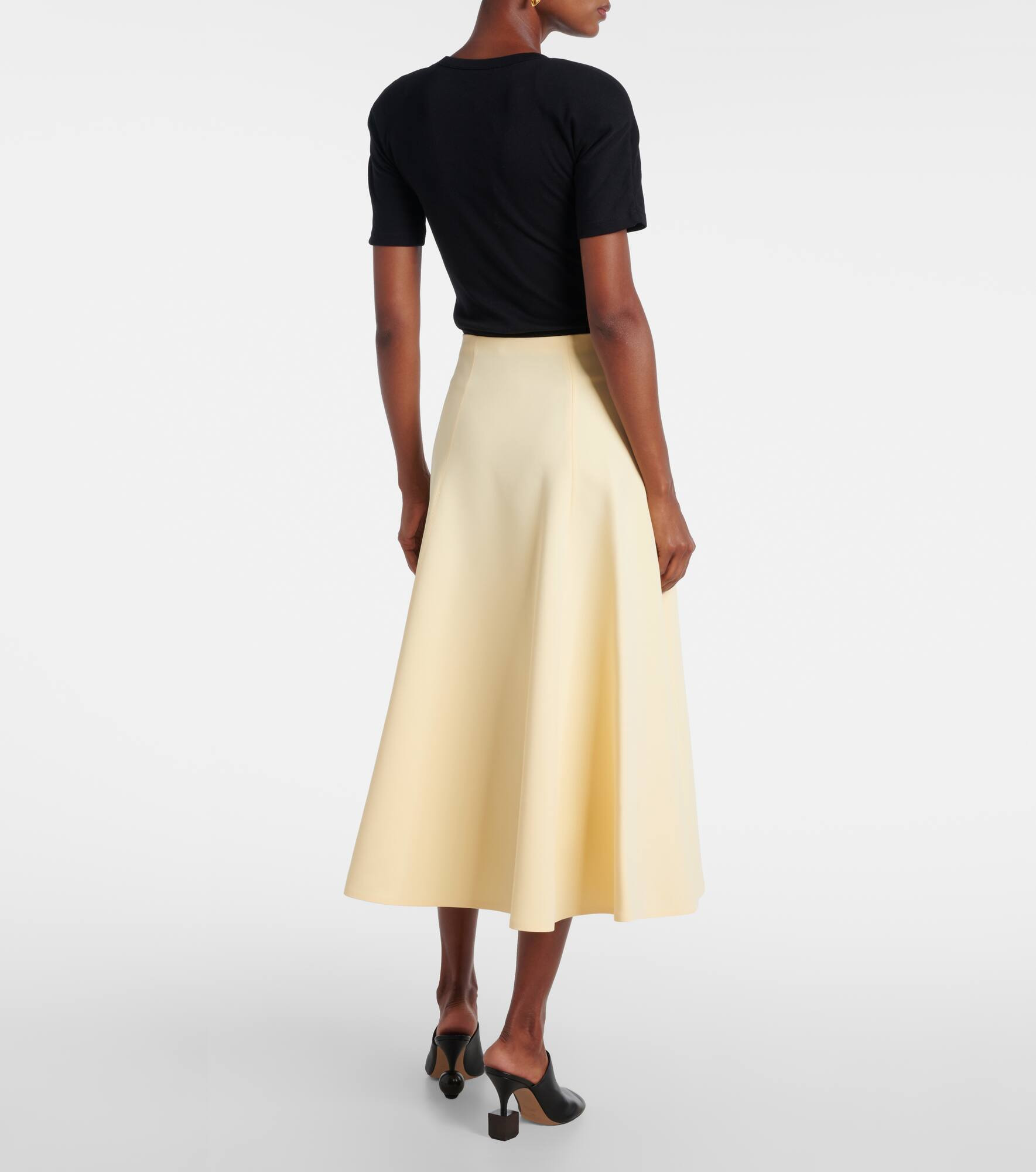 Triangle midi skirt - 3