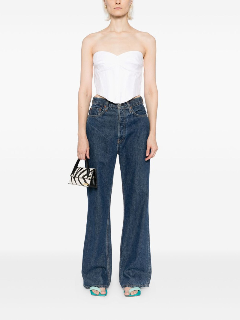 Reformation Pacie linen top outlook