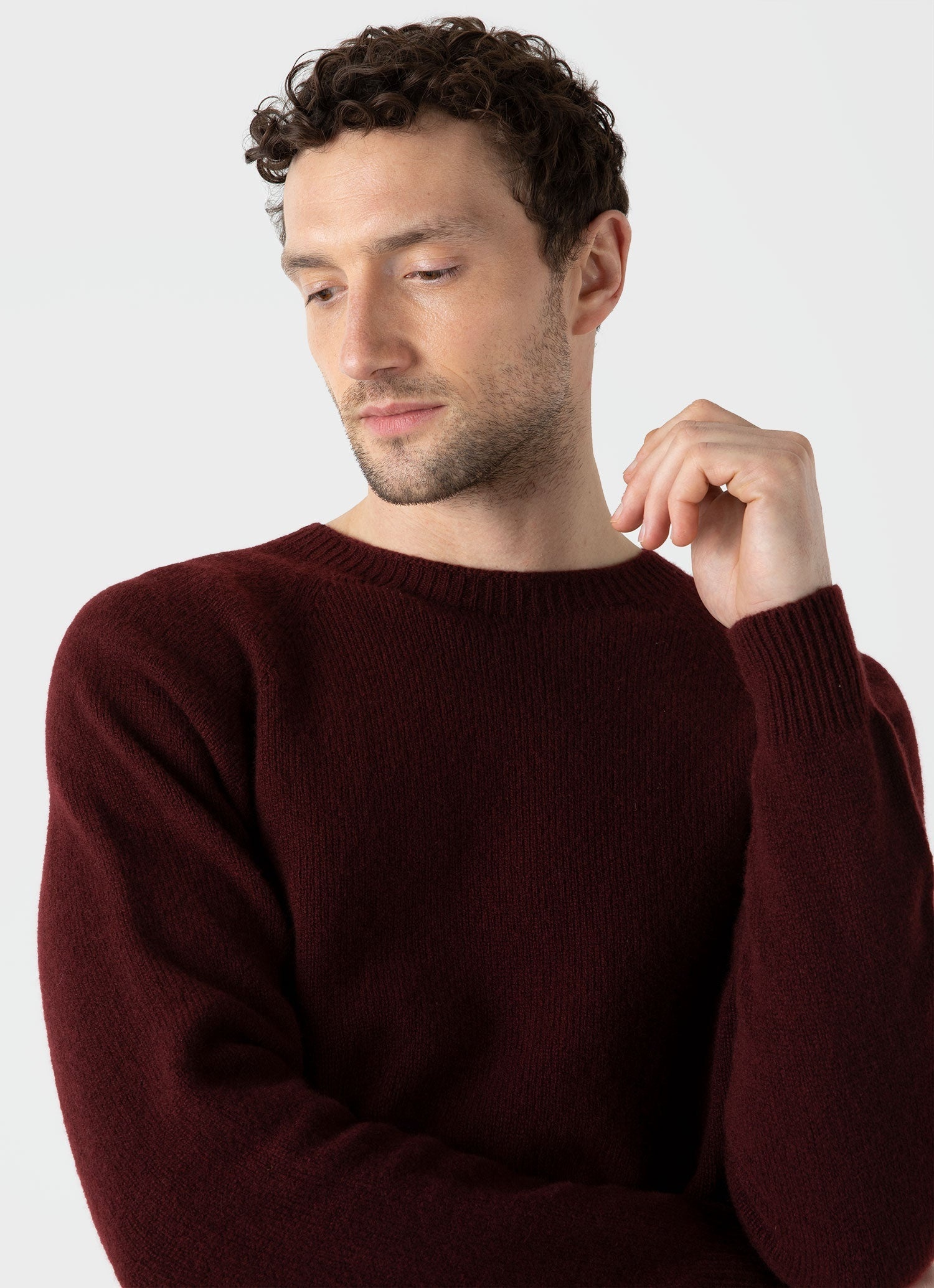 Lambswool Crew Neck Jumper - 5