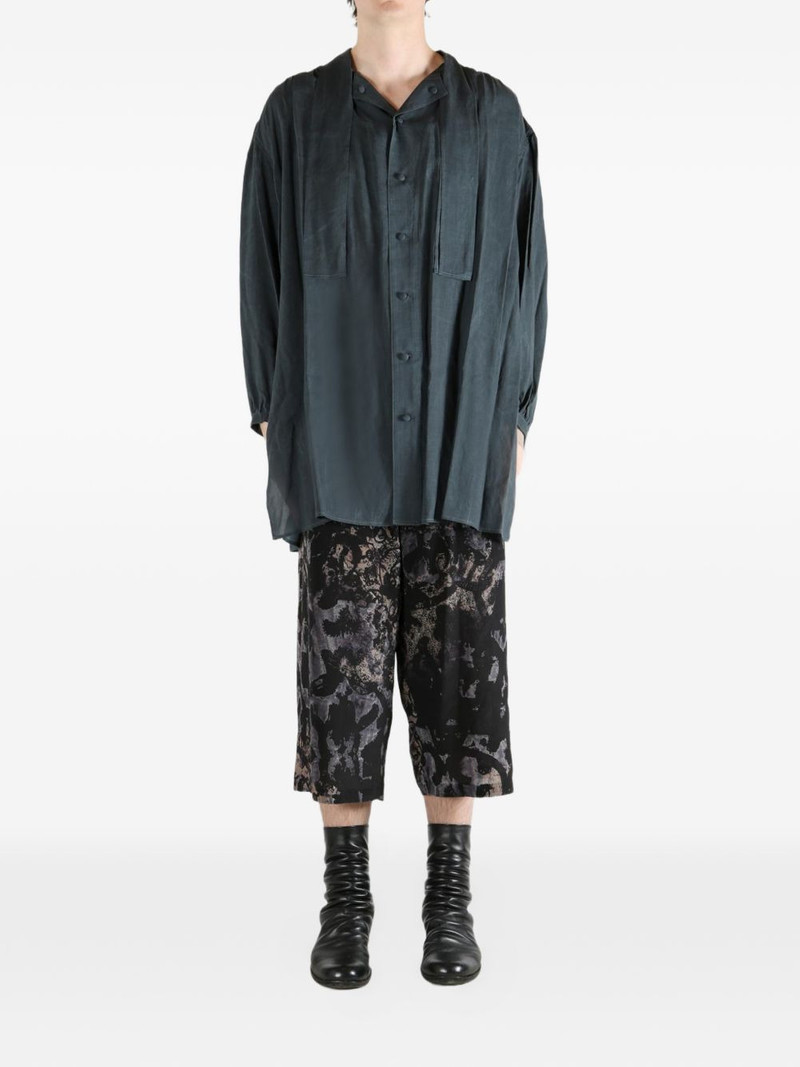 Yohji Yamamoto buttoned shirt outlook