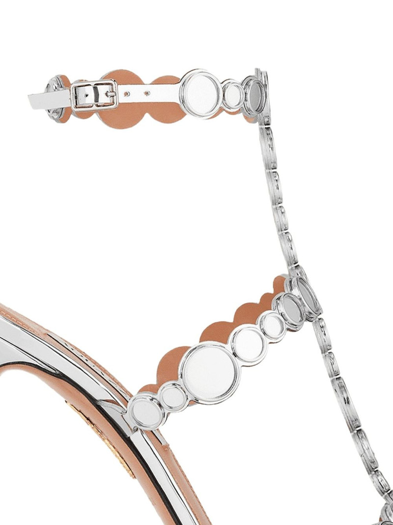 AQUAZZURA Cha Cha Cha Crystal sandals outlook