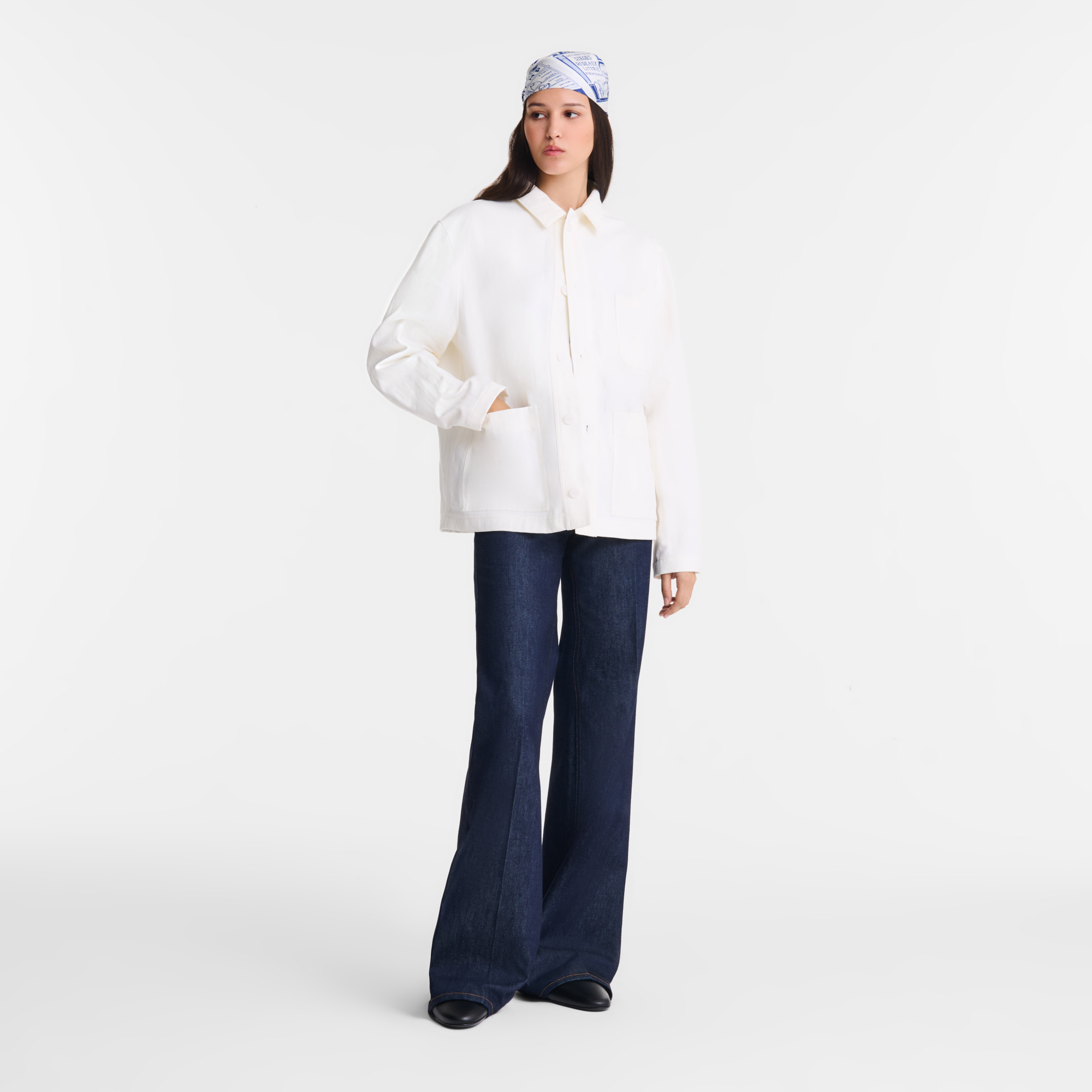 Jacket Ecru - Cotton - 2