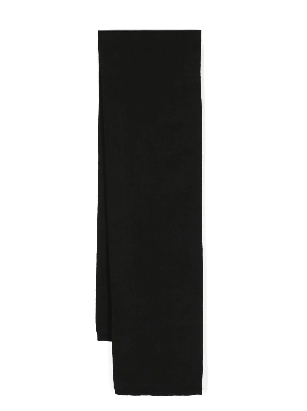 logo-intarsia wool-blend scarf - 1