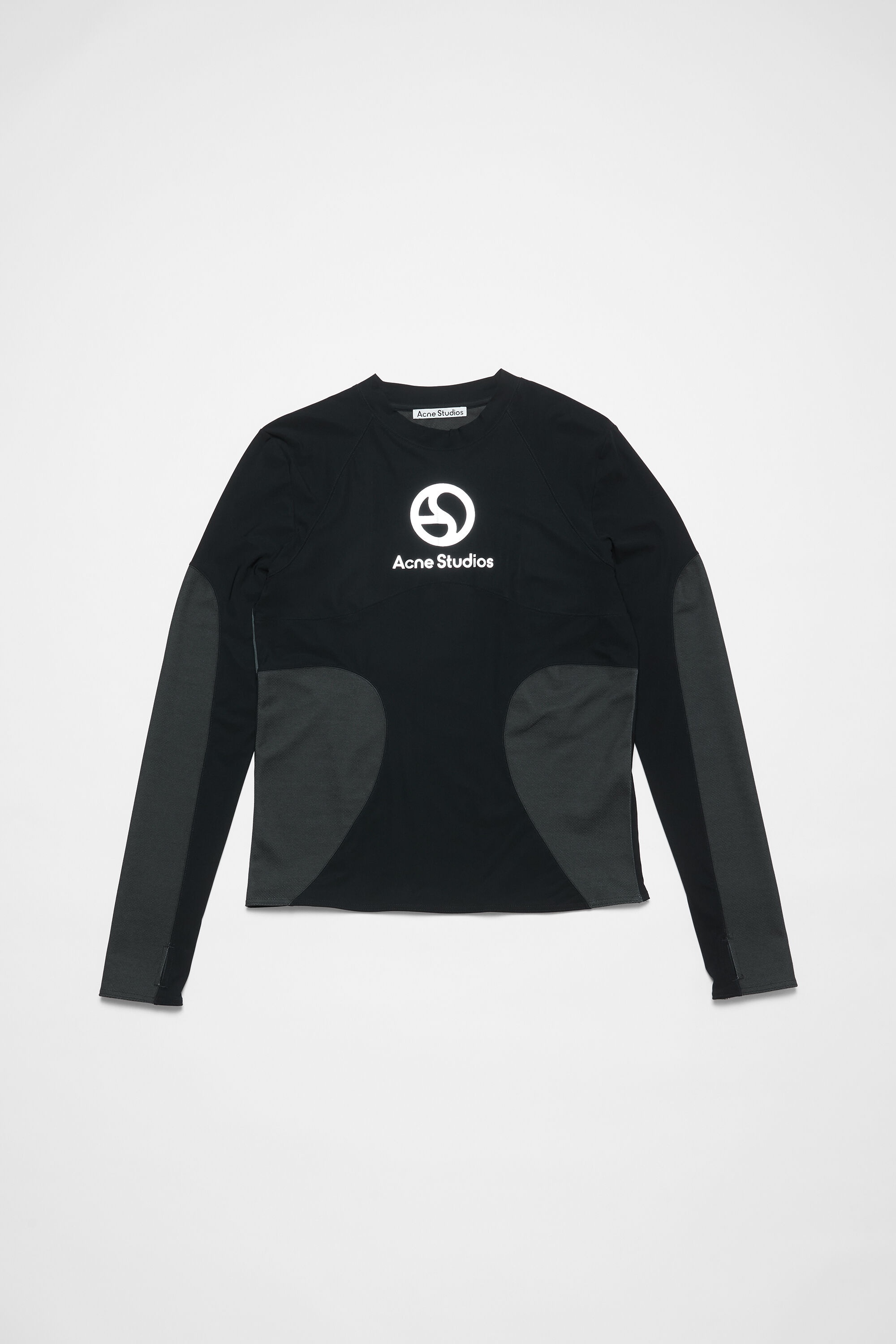 Long sleeve t-shirt logo - Black - 5