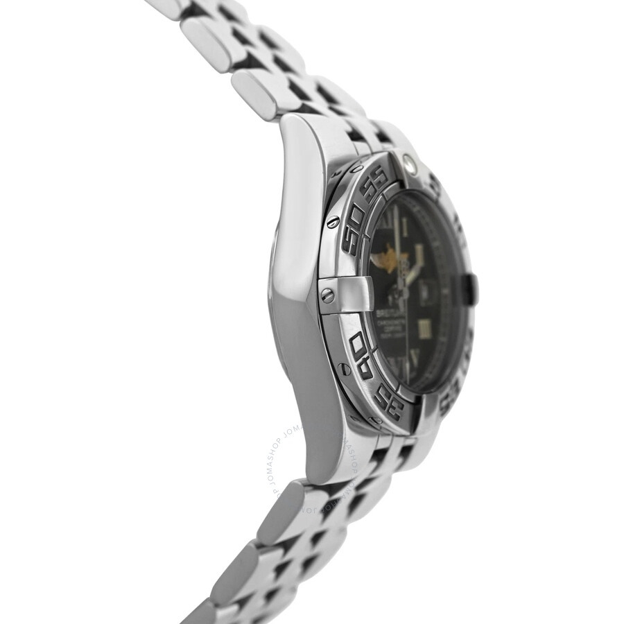 Pre-owned Breitling Galactic A71340 Quartz Chronometer Black Dial Ladies Watch A71340 - 3