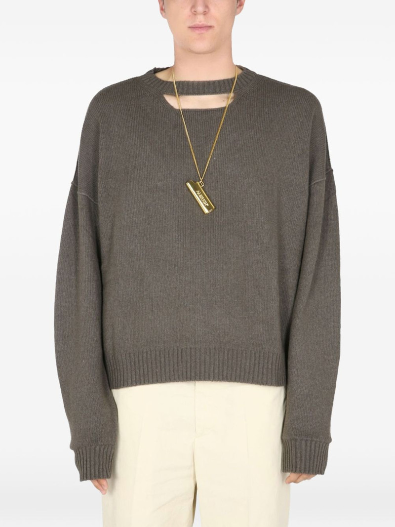 cut-out sweater 1