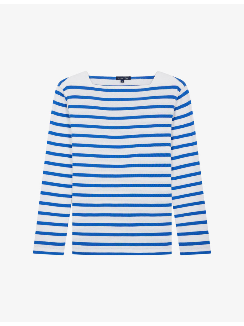 Katy stripe cotton T-shirt 1