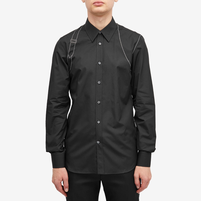 Alexander McQueen Alexander McQueen Contrast Stitch Harness Shirt outlook