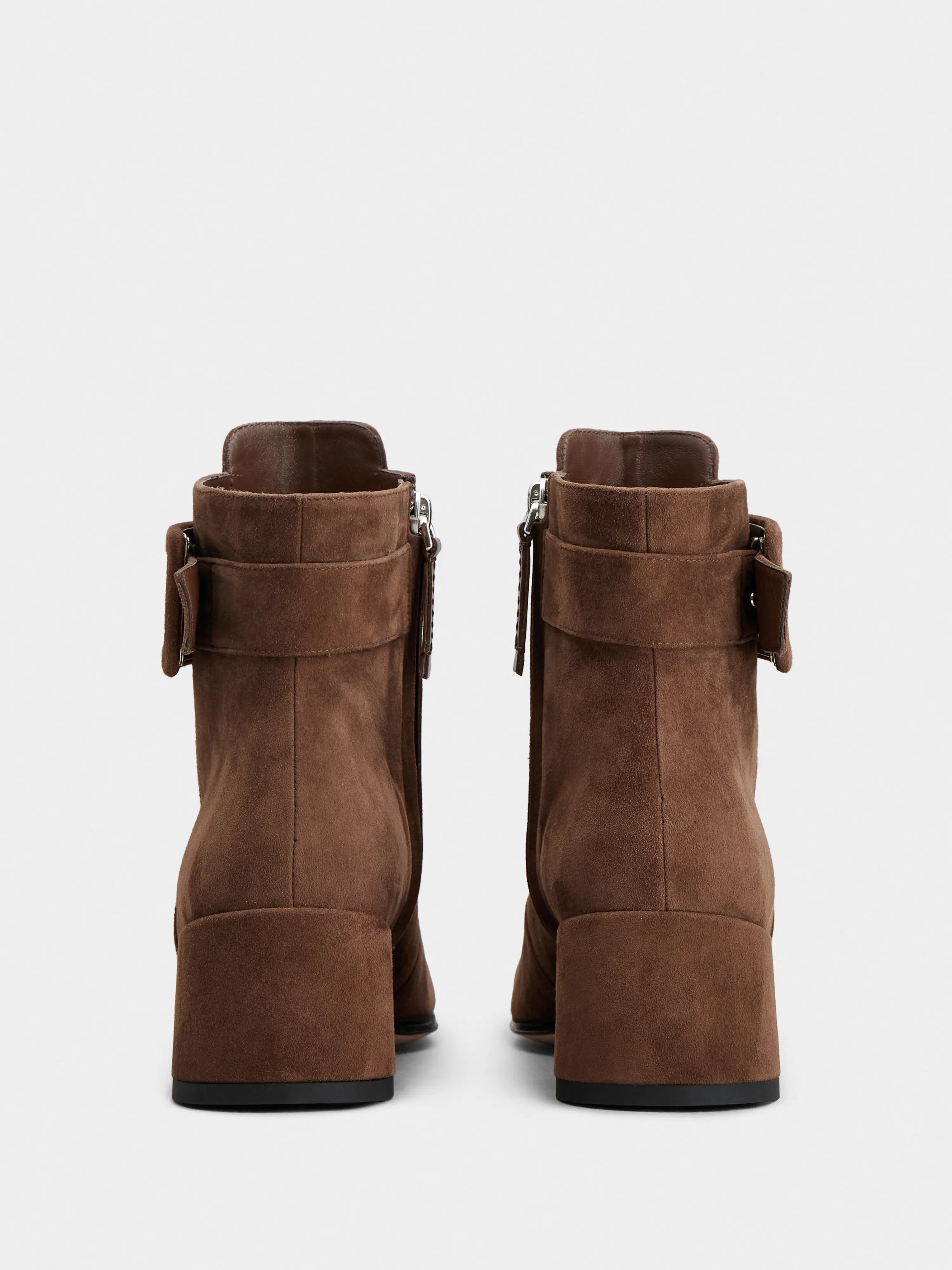 Très Vivier Booties in suede - 5