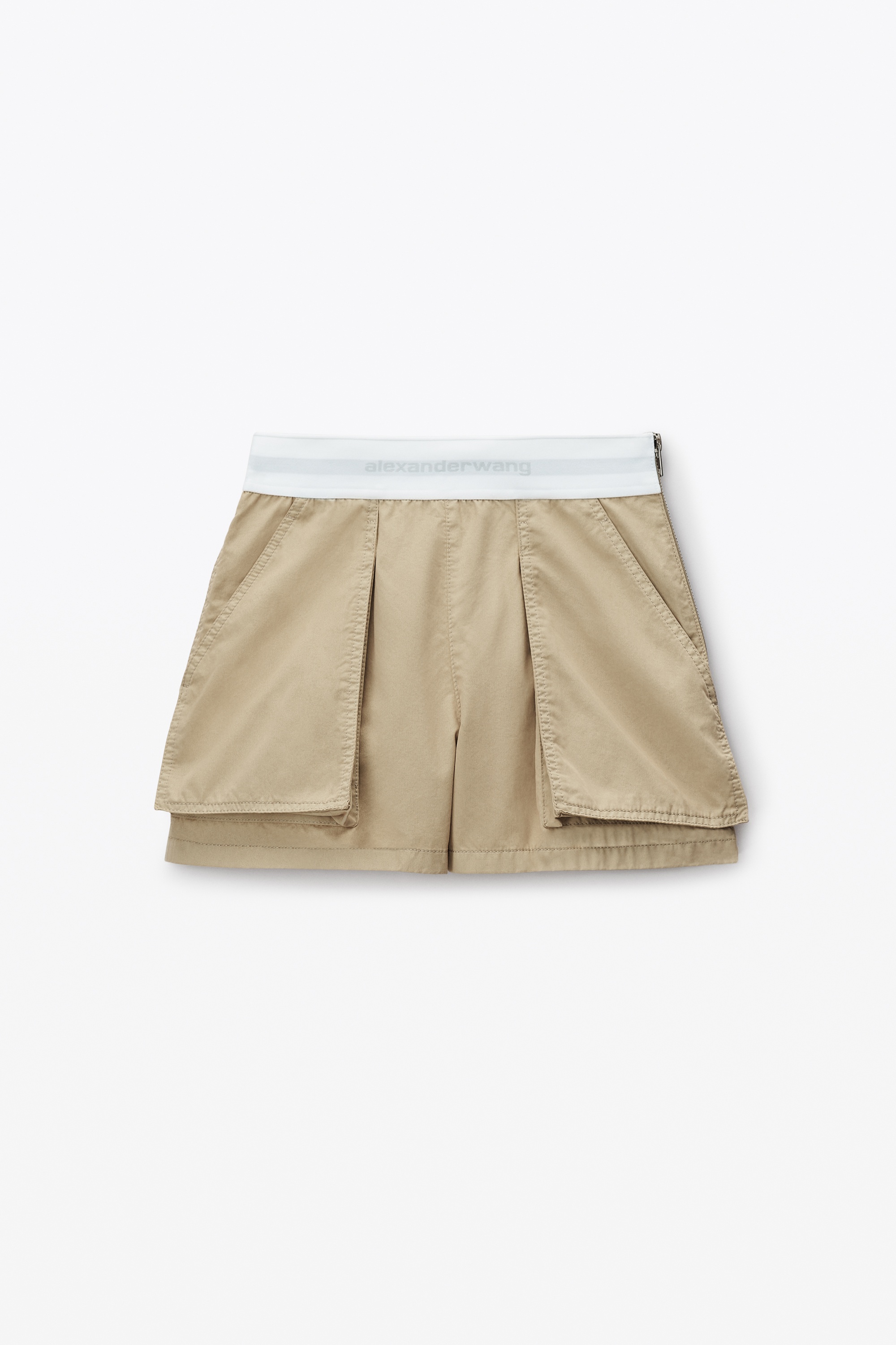 High-Waisted Cargo Rave Short - 1