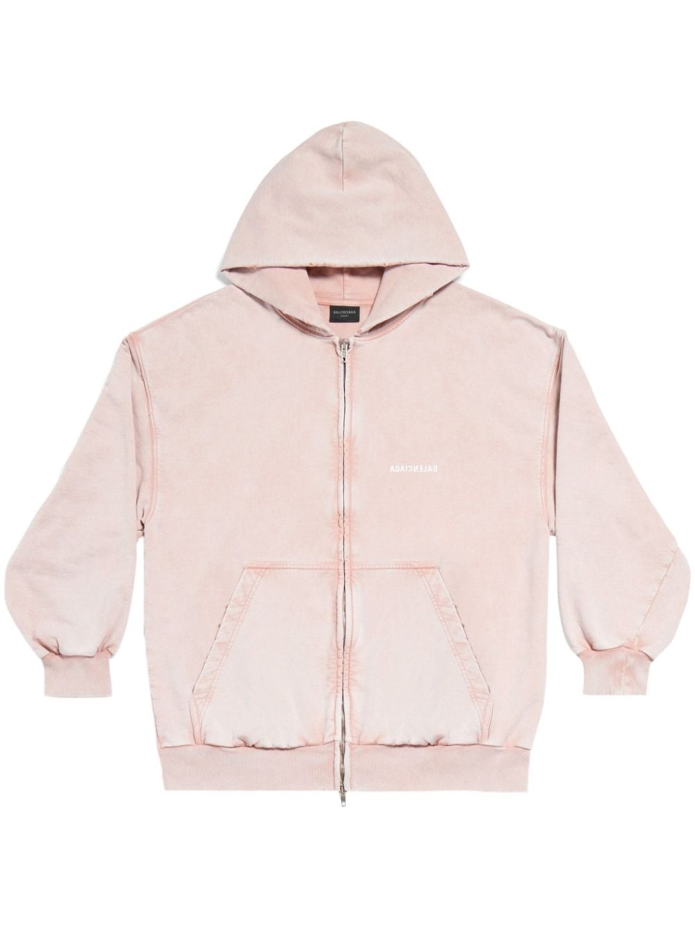 Offshore Zip-up Hoodie Medium Fit in Pink