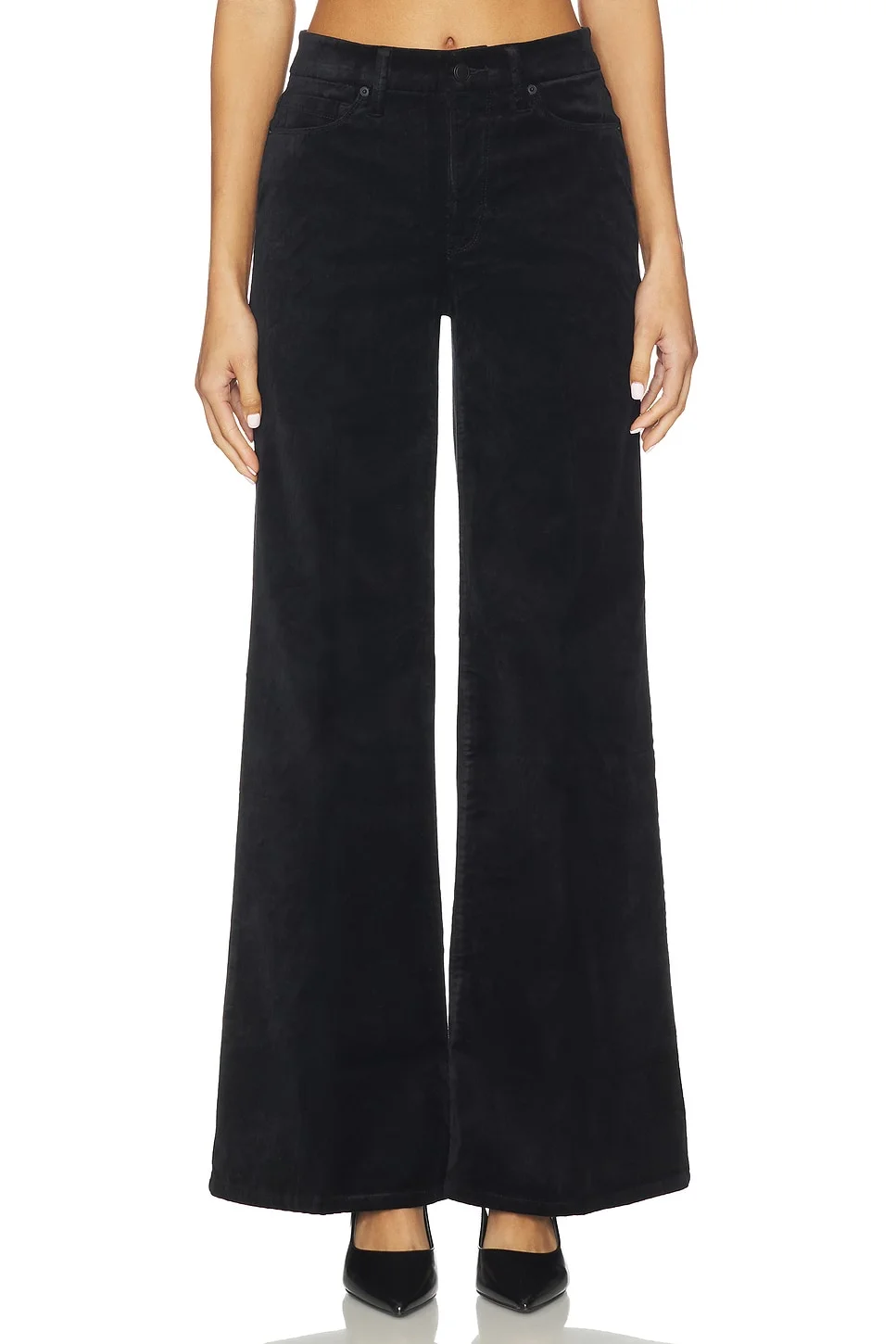 Velvet Good Waist Palazzo Pants - 1