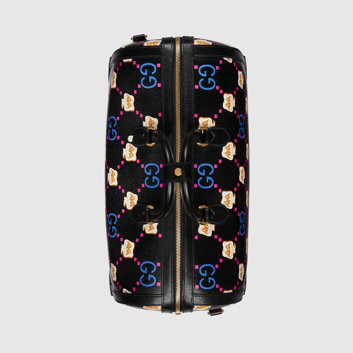 GG animal print duffle bag - 6