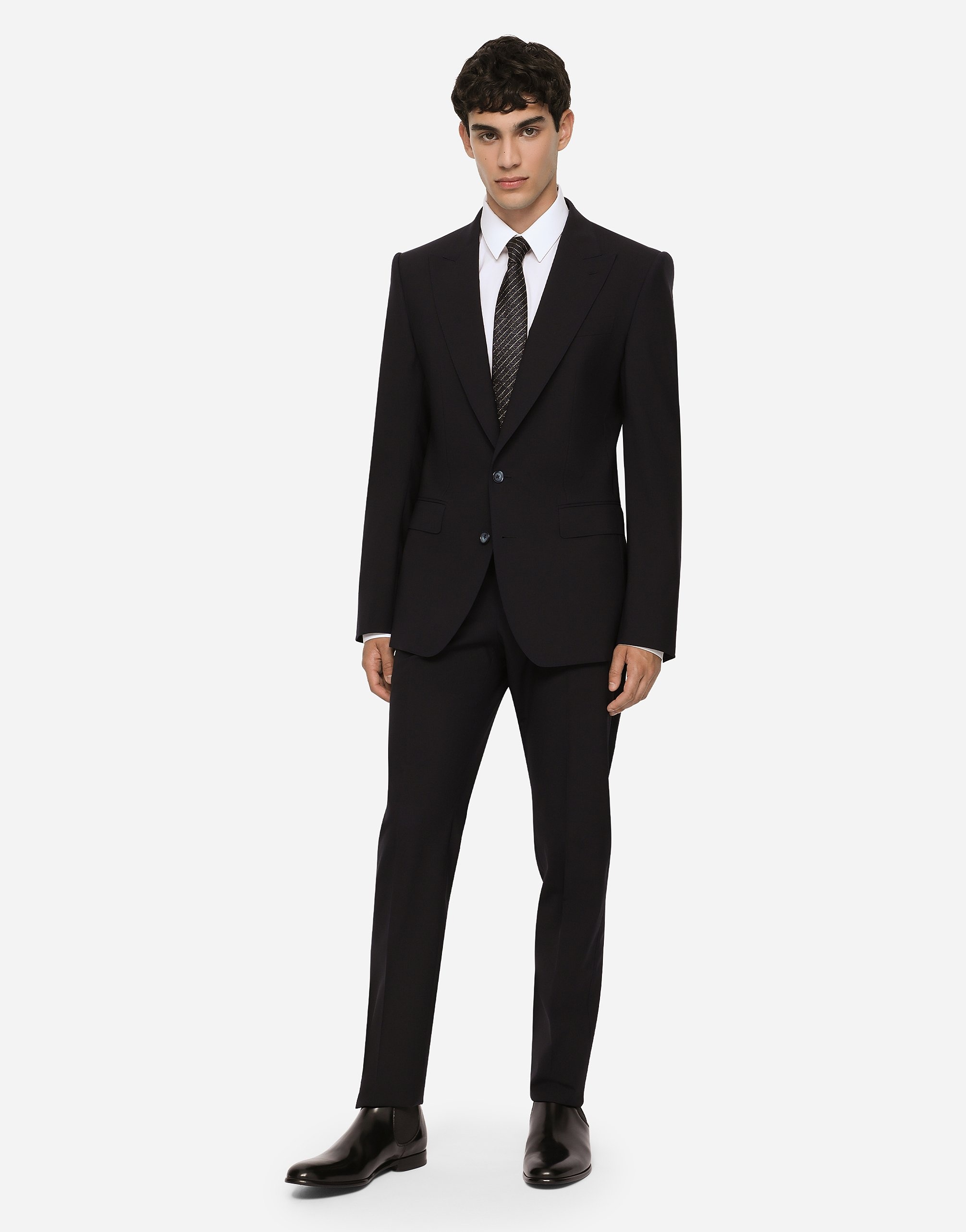 Stretch wool Martini-fit suit - 2