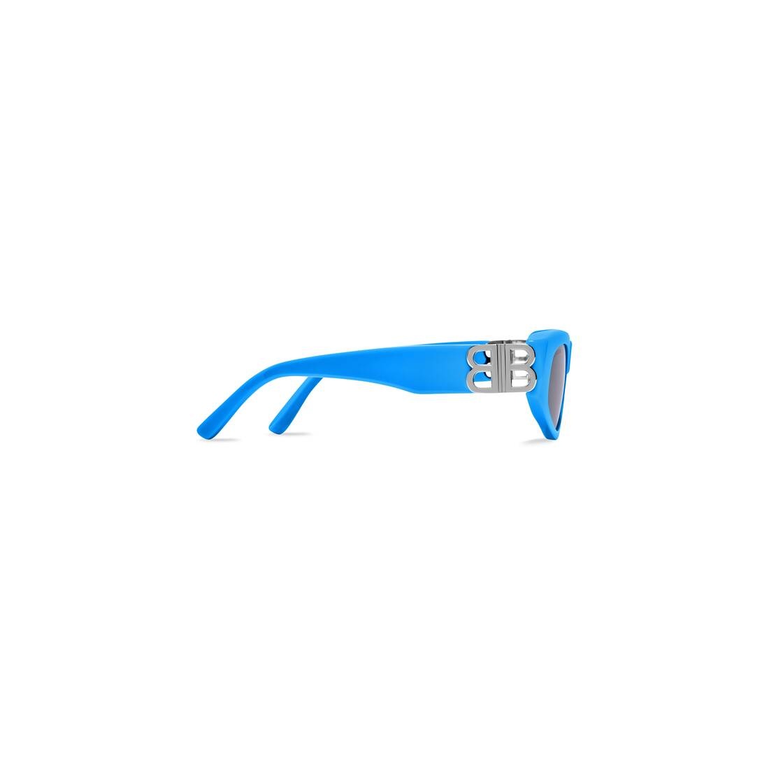 Women's Dynasty D-frame Sunglasses in Turquoise - 4