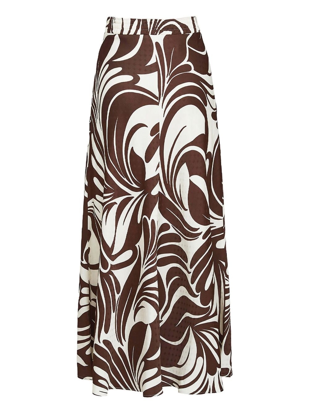 abstract-print midiskirt - 5