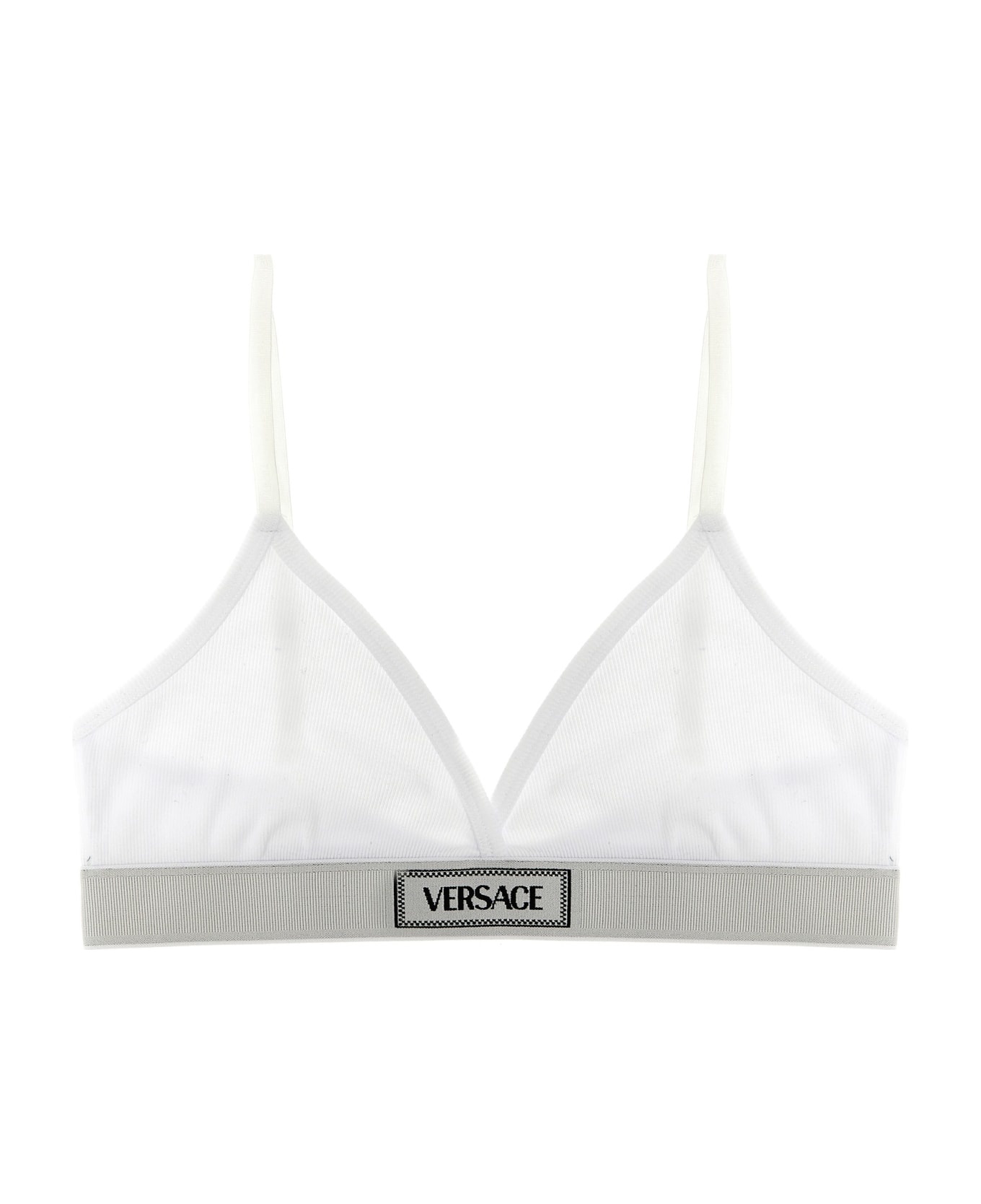 スーツ VERSACE SS24 '90's vintage' bra (10135051A09551 1W010) Beige 90s Vintage Logo Bra by Versace Underwear on Sale