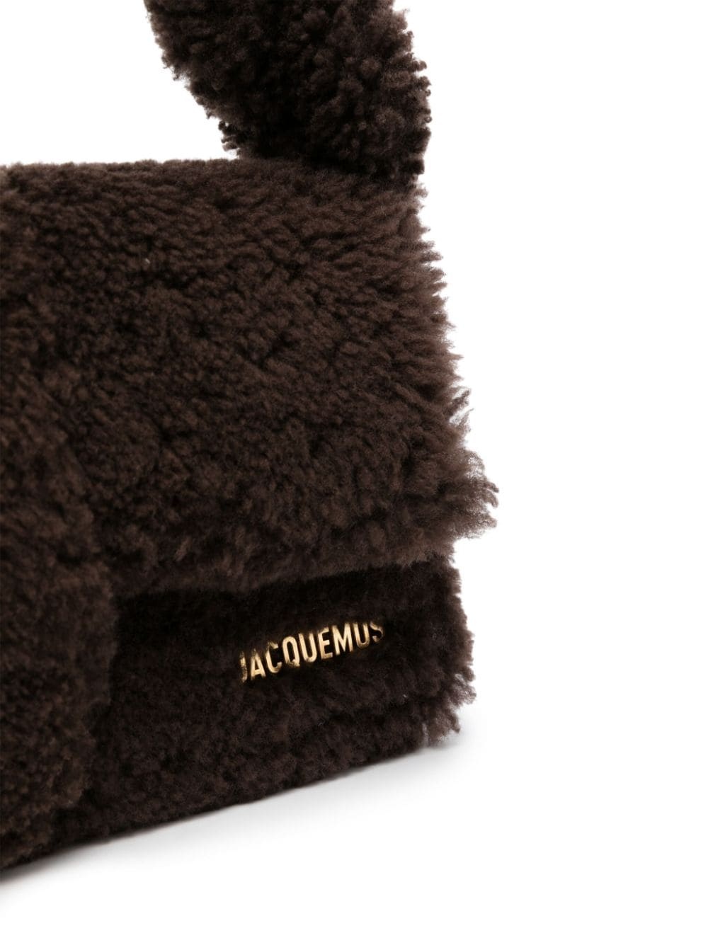 Le Bambidou shearling shoulder bag - 4