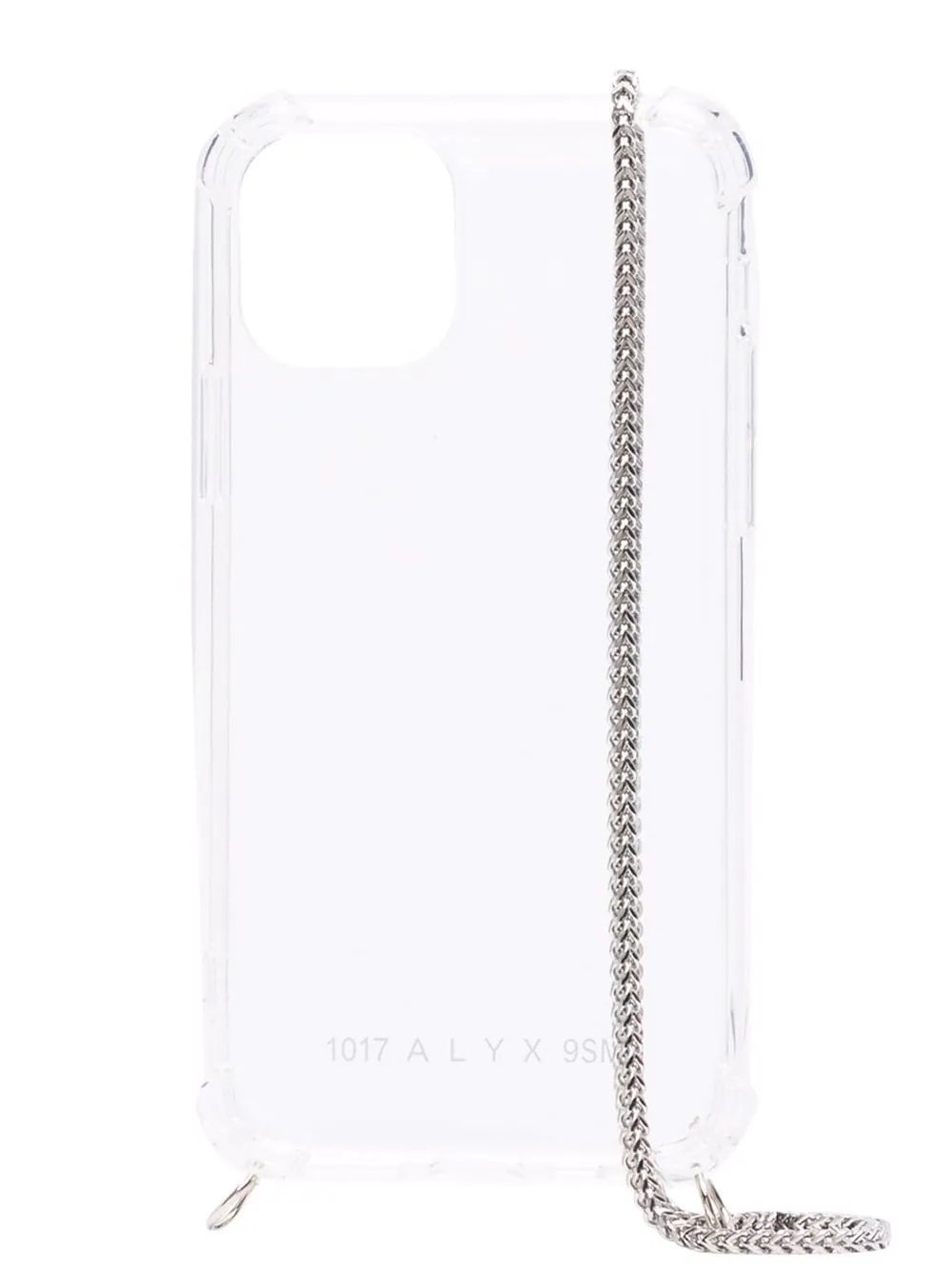 chain-link clear iPhone 12 case - 1