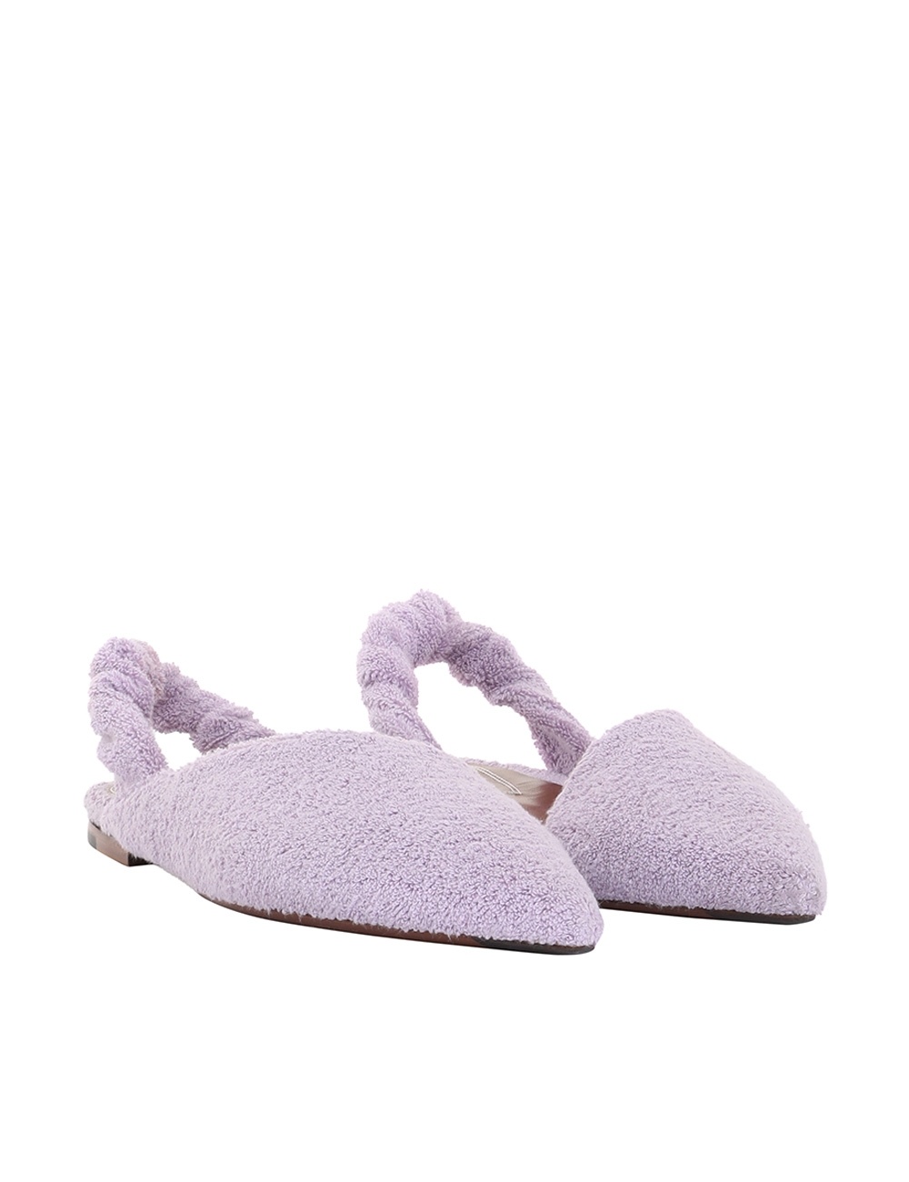 TWISTED TOWEL SLINGBACK FLAT - 3