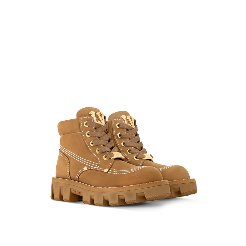 LV Checker Ankle Boot 2