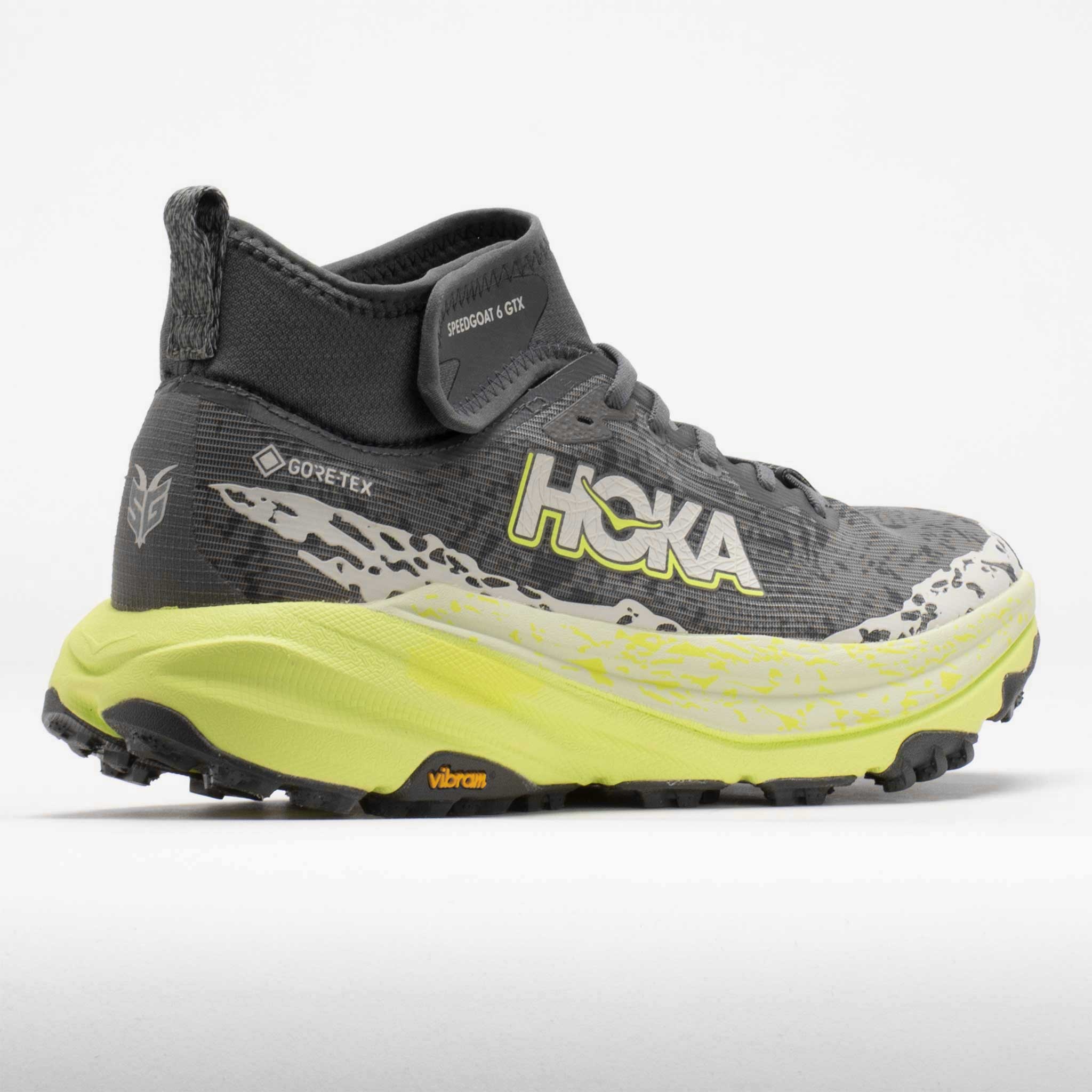 HOKA Speedgoat 6 Mid GTX Men's Outer Orbit/Lettuce - 6