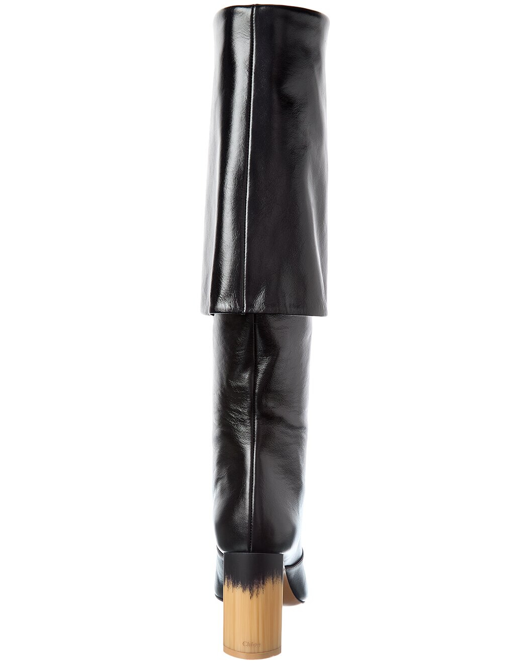 Chloé Georgia Leather Knee-High Boot - 3