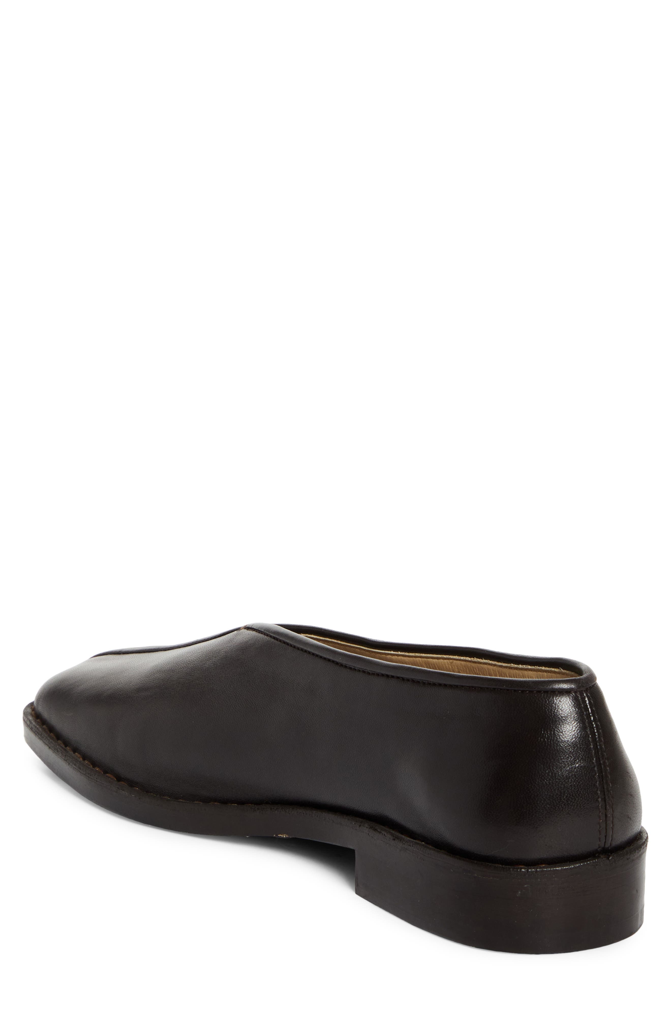 Lemaire Flat Piped Slippers Slip-On in Dark Chocolate Br490 at Nordstrom - 3