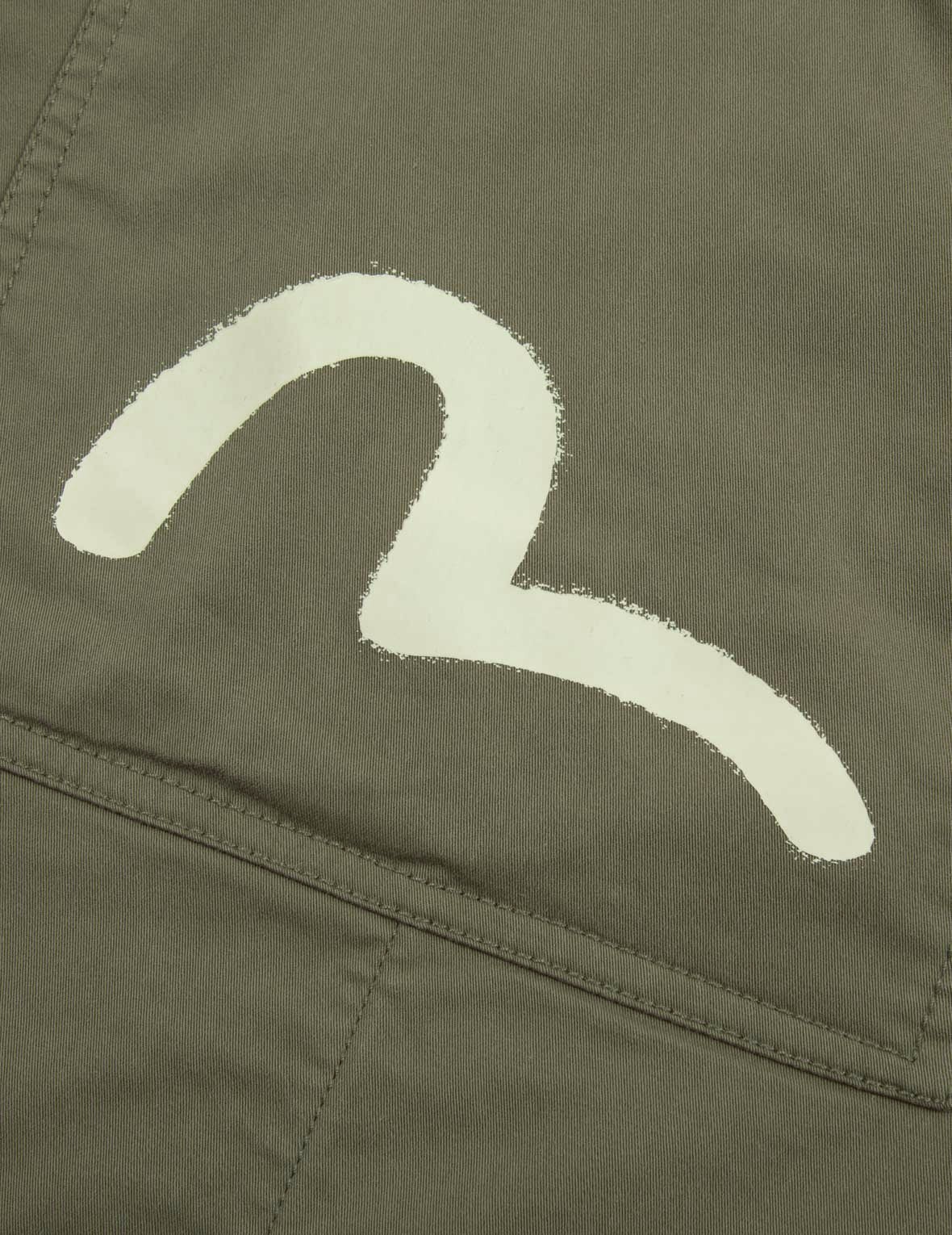 Seagull and Slogan Print Hooded Mock 2-in-1 Jacket - 8