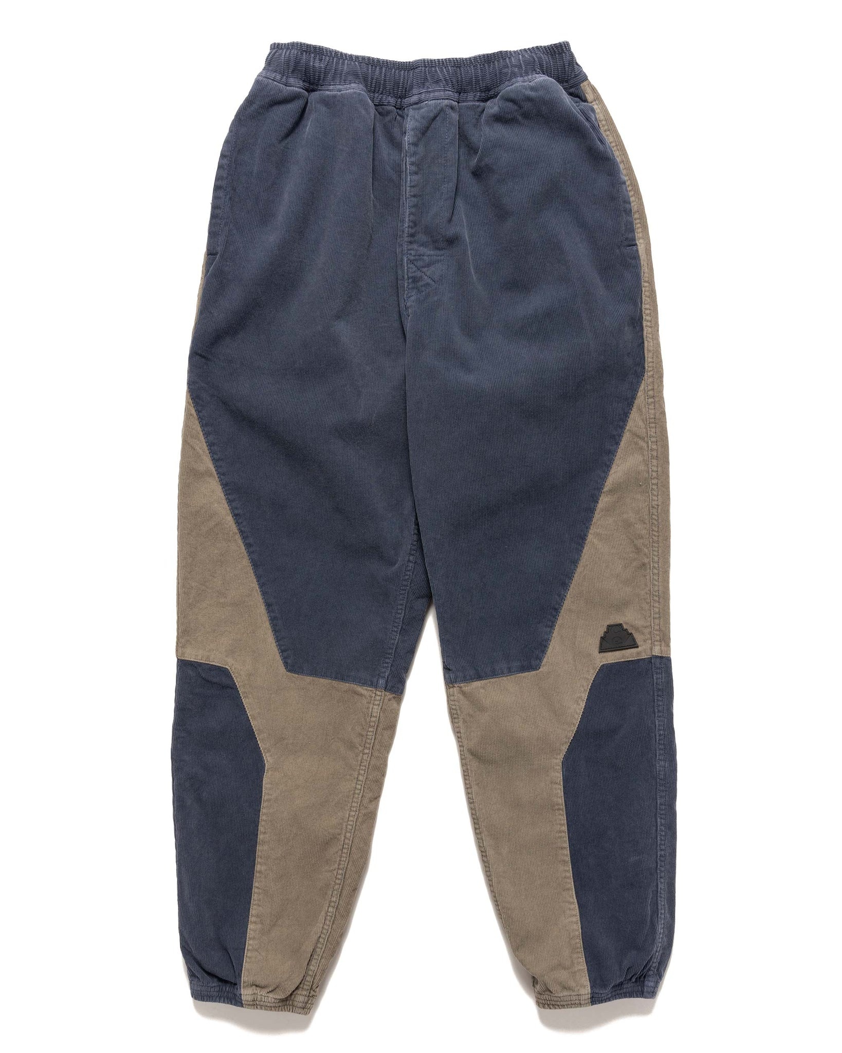 Solid Seam Cord Beach Pants Grey - 1