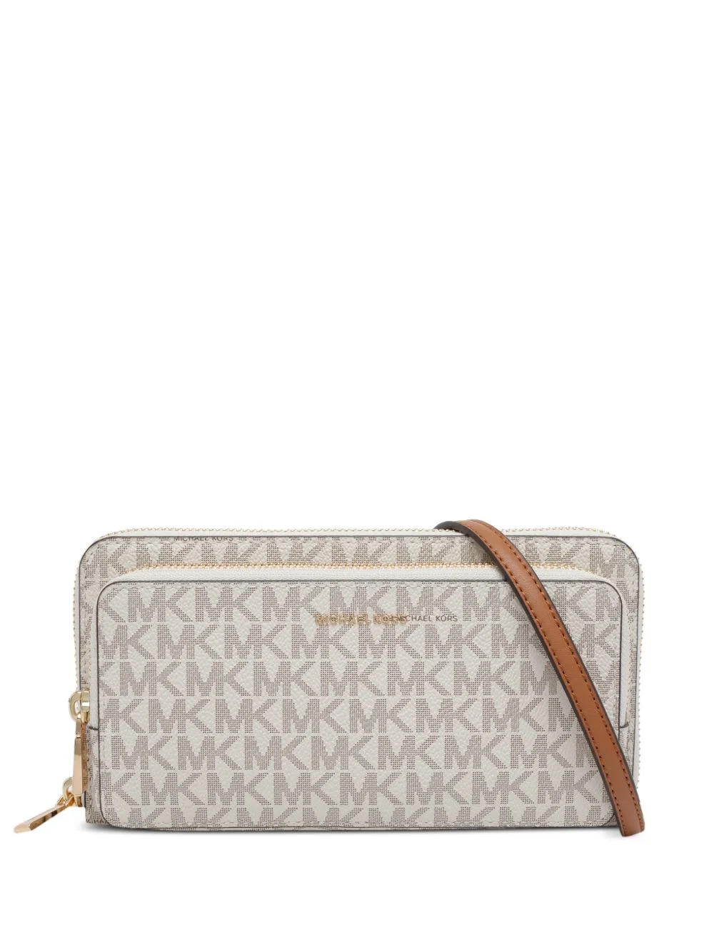 Jet Set logo-print cross body bag - 1
