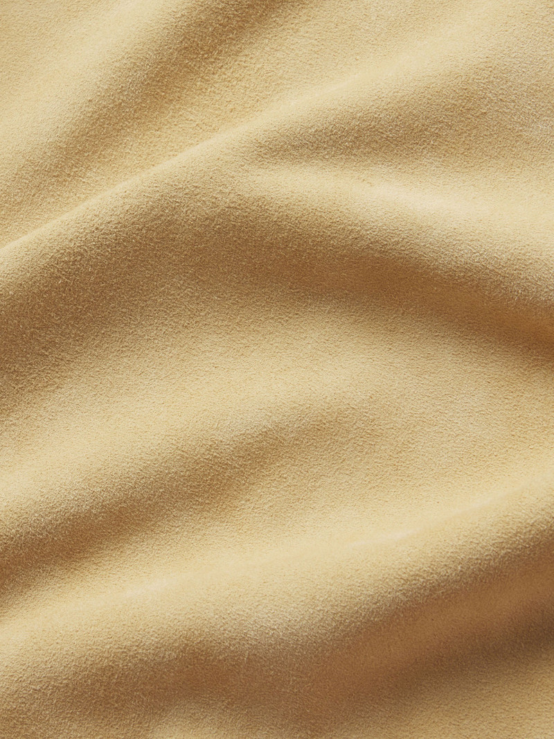 Suede Safari Jacket in Sand 4