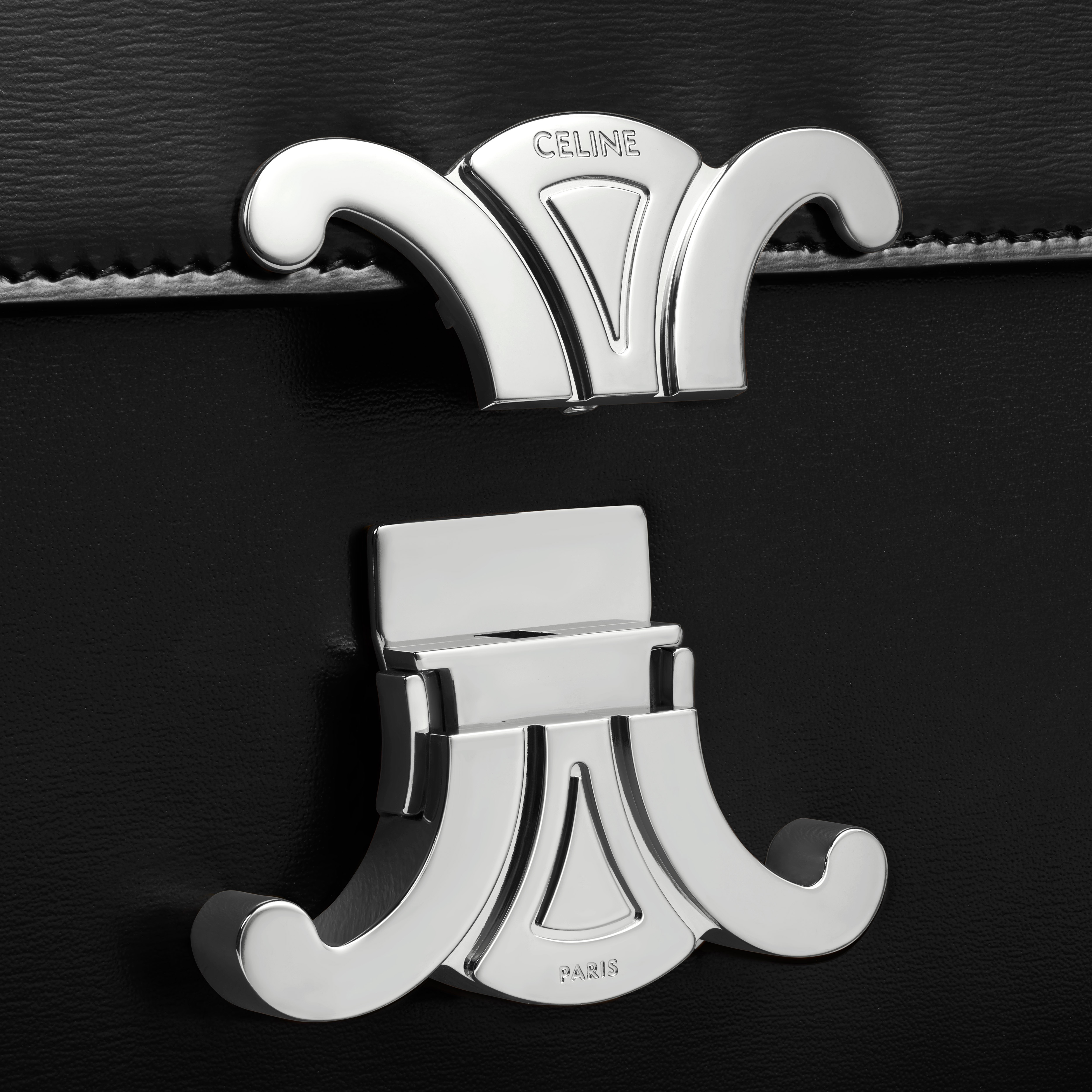 CLASSIQUE TRIOMPHE BAG in shiny calfskin - 5