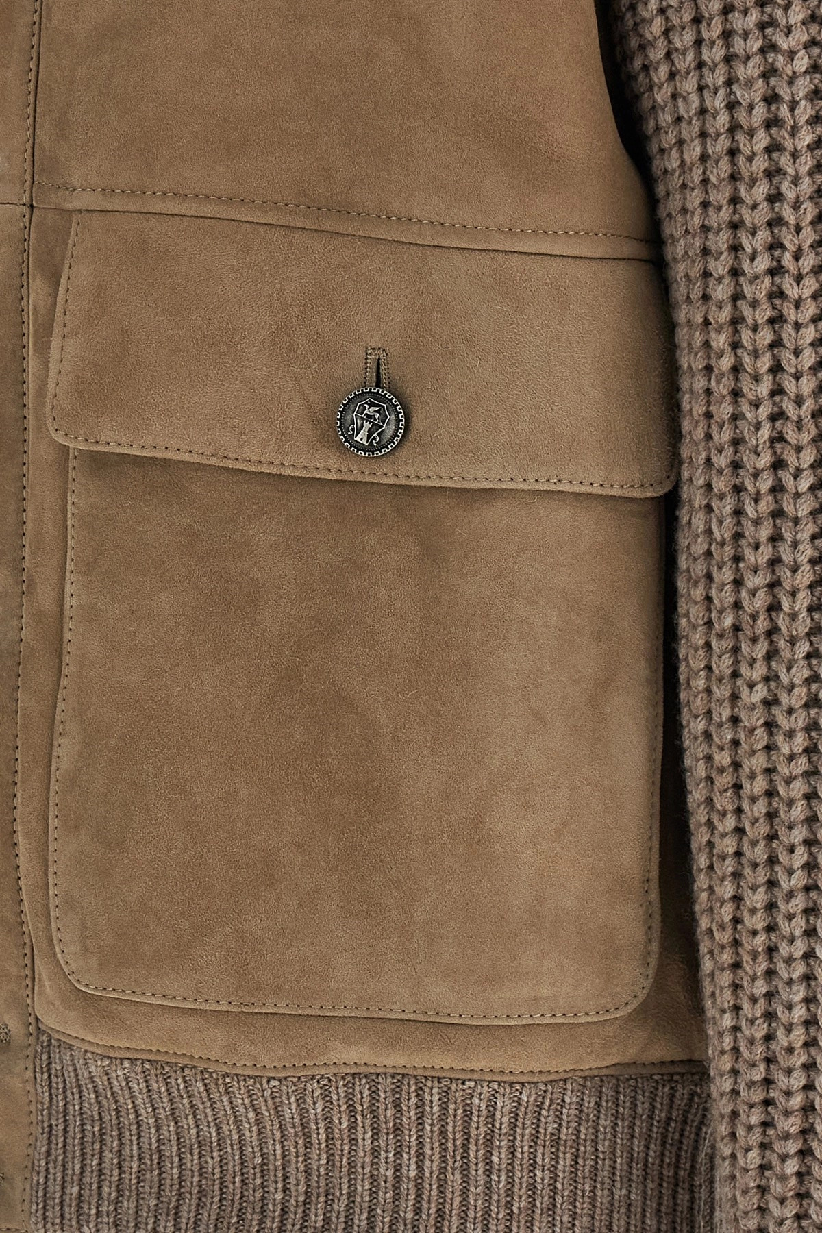 Shearling bomber jacket - 4