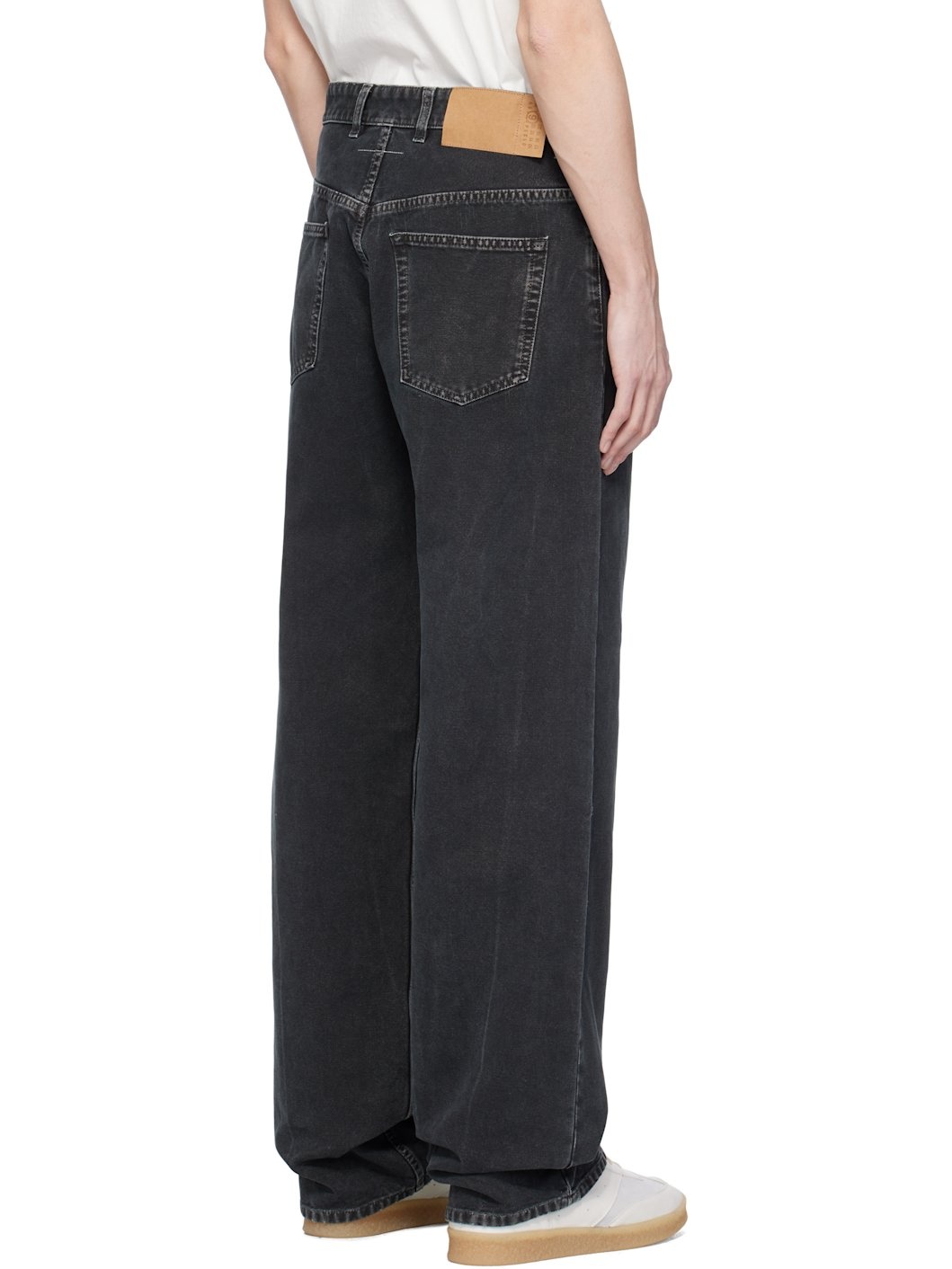 Black 5 Pockets Jeans - 3