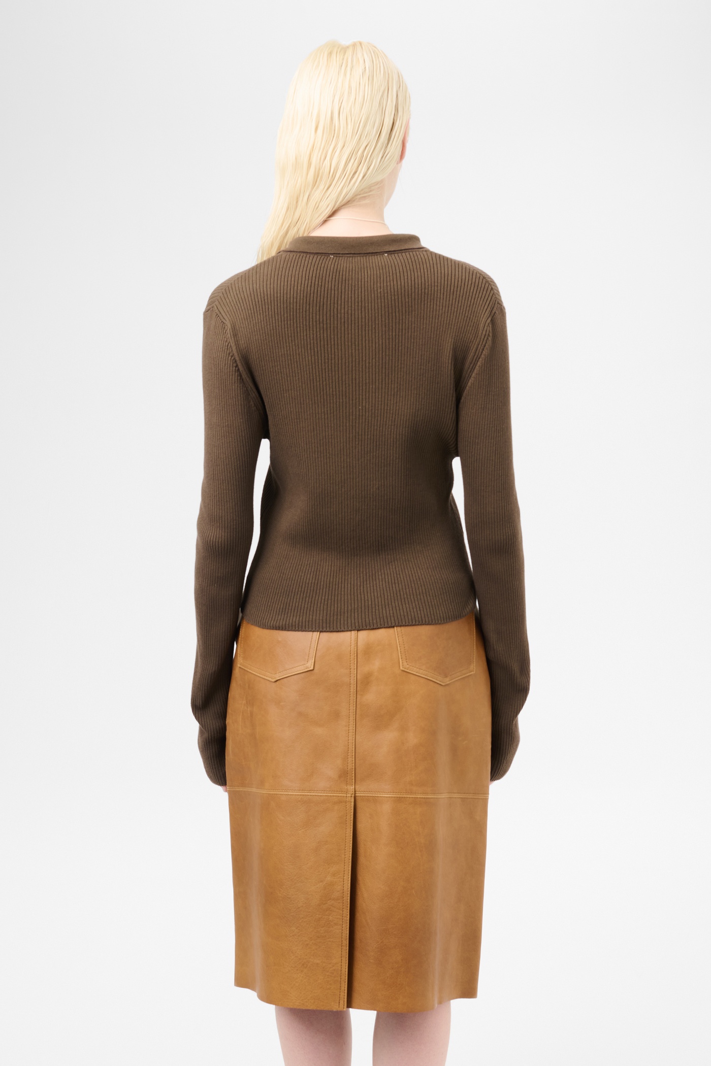 Mazzy Polo Tobacco Clean Cotton - 6