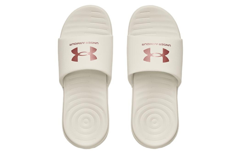 Under Armour (WMNS) Under Armour Ansa Fixed Slide 'Ivory Red Fusion' 3023772-107 outlook