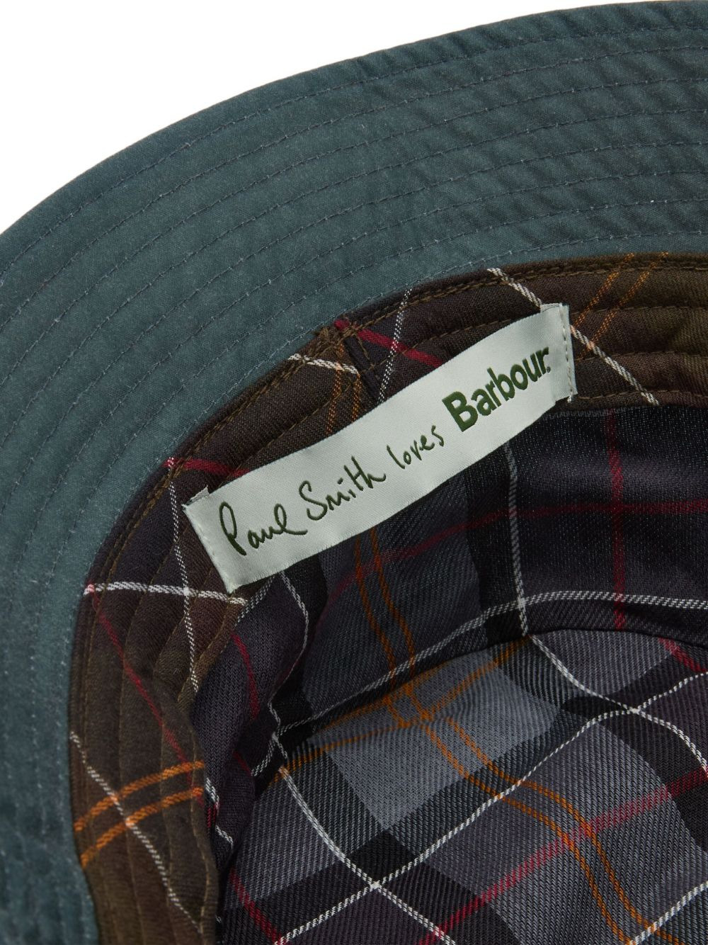 PANELLED APPLIQUÉ-DETAIL BUCKET HAT - 2