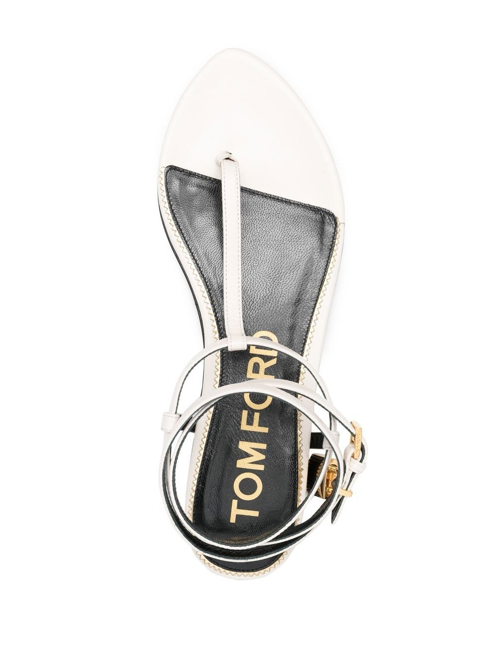 Padlock flat sandals - 4