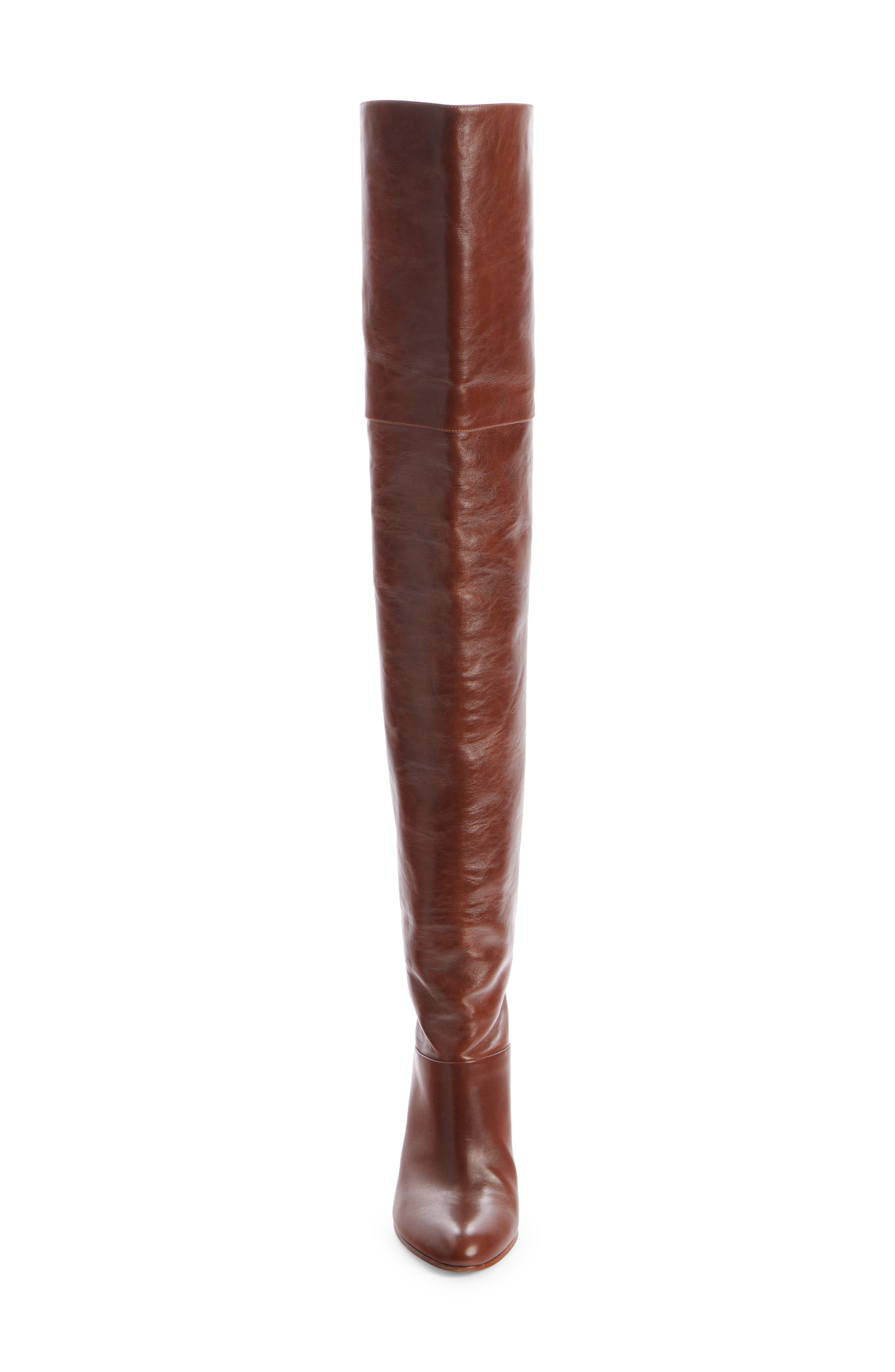Chloé Eve Thigh High Boot in Sooty Brown at Nordstrom - 4