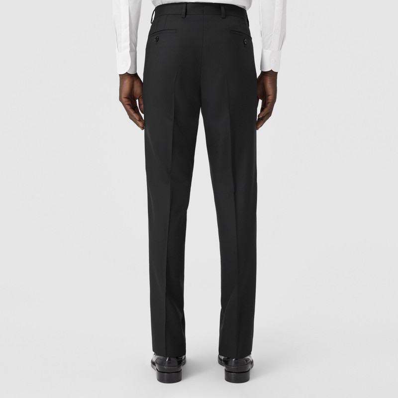 Slim Fit Wool Tailored Trousers 4