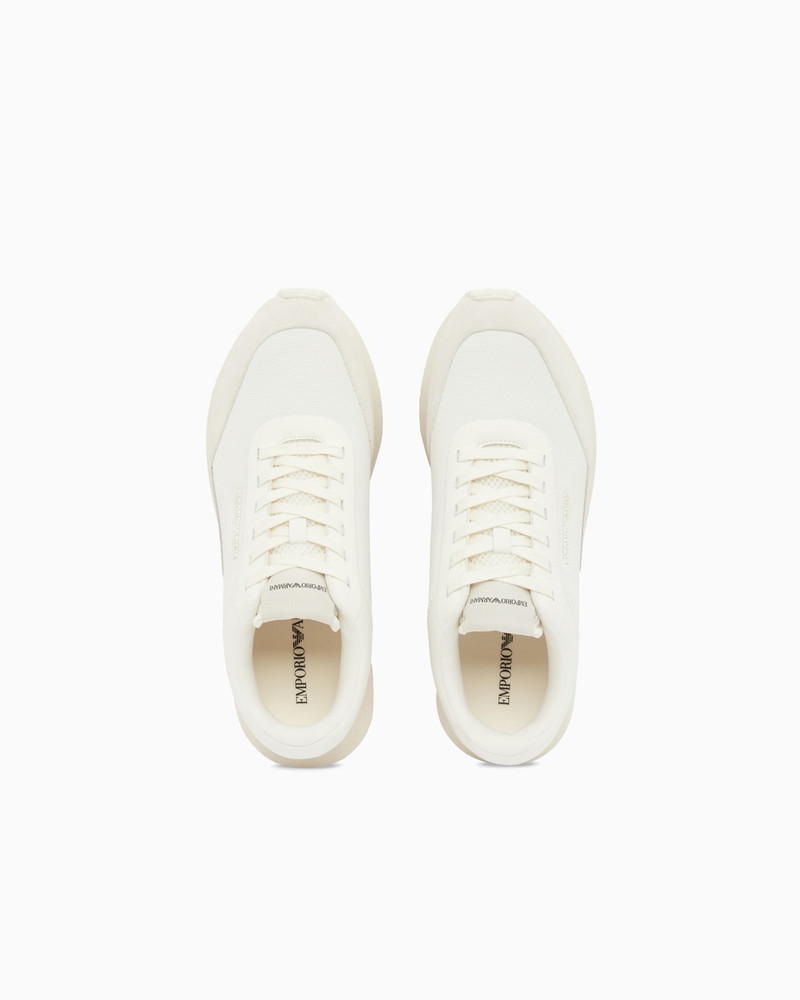 CORDURA SNEAKERS WITH SUEDE DETAILS AND SIDE LOGO 3