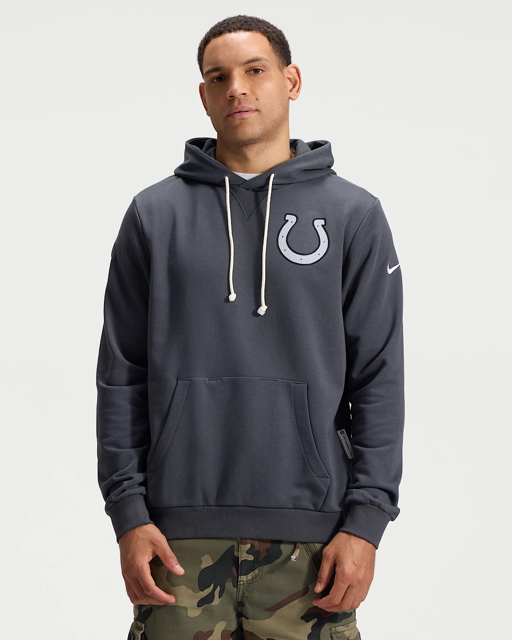 Indianapolis Colts Rivalries Collection Sideline Men's Nike Dri-FIT NFL Pullover Hoodie - 1