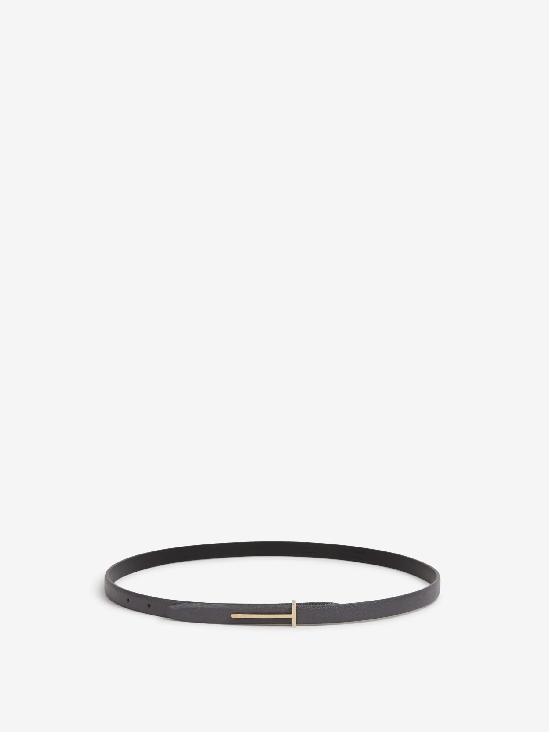 THIN LEATHER BELT - 1