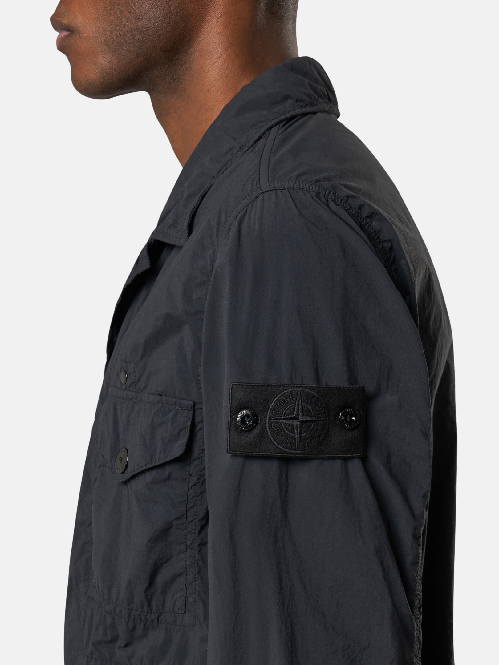 4100033 NYLON SMERIGLIATO_STONE ISLAND GHOST - 4