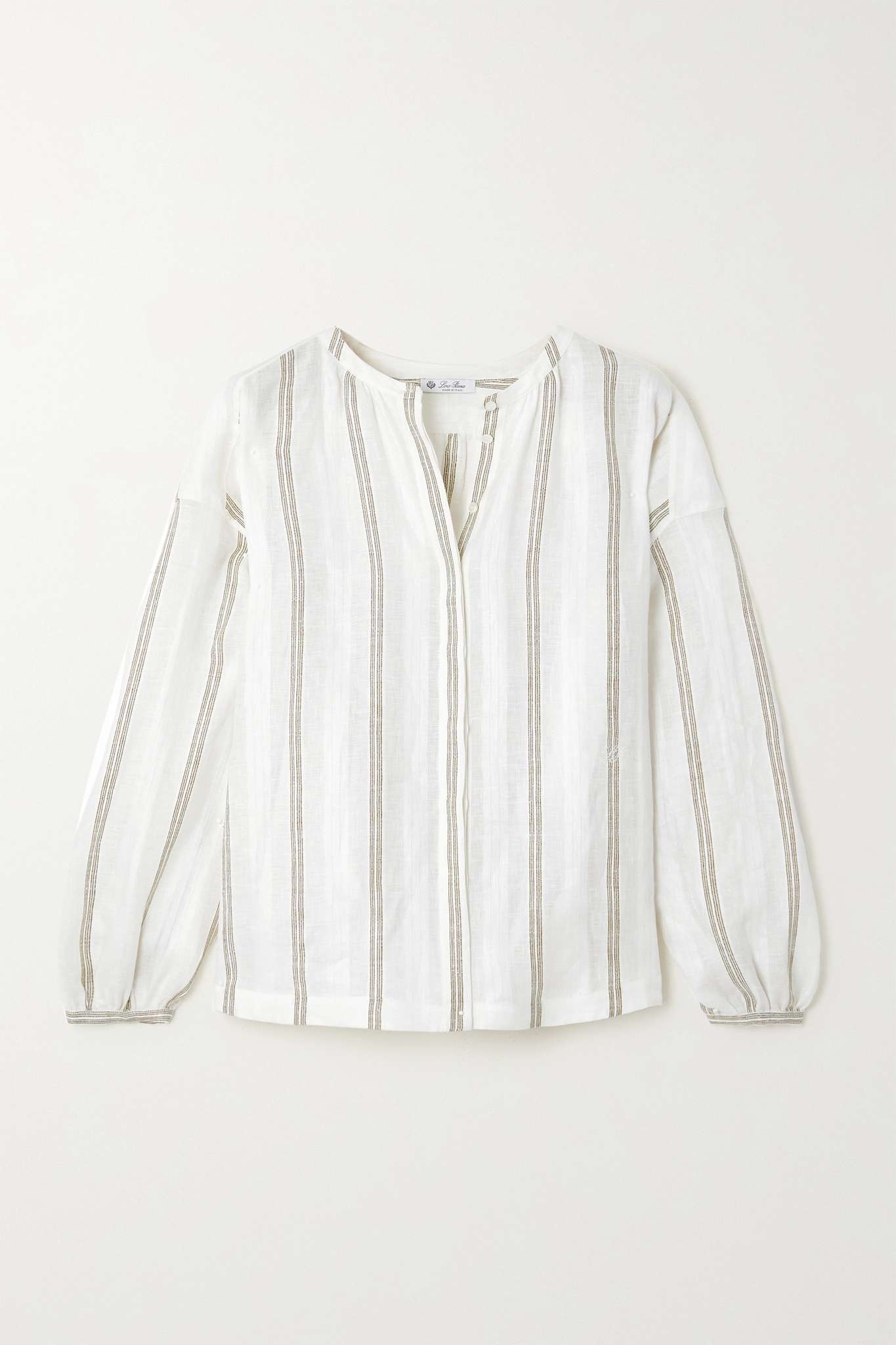 Lelis striped linen shirt - 1